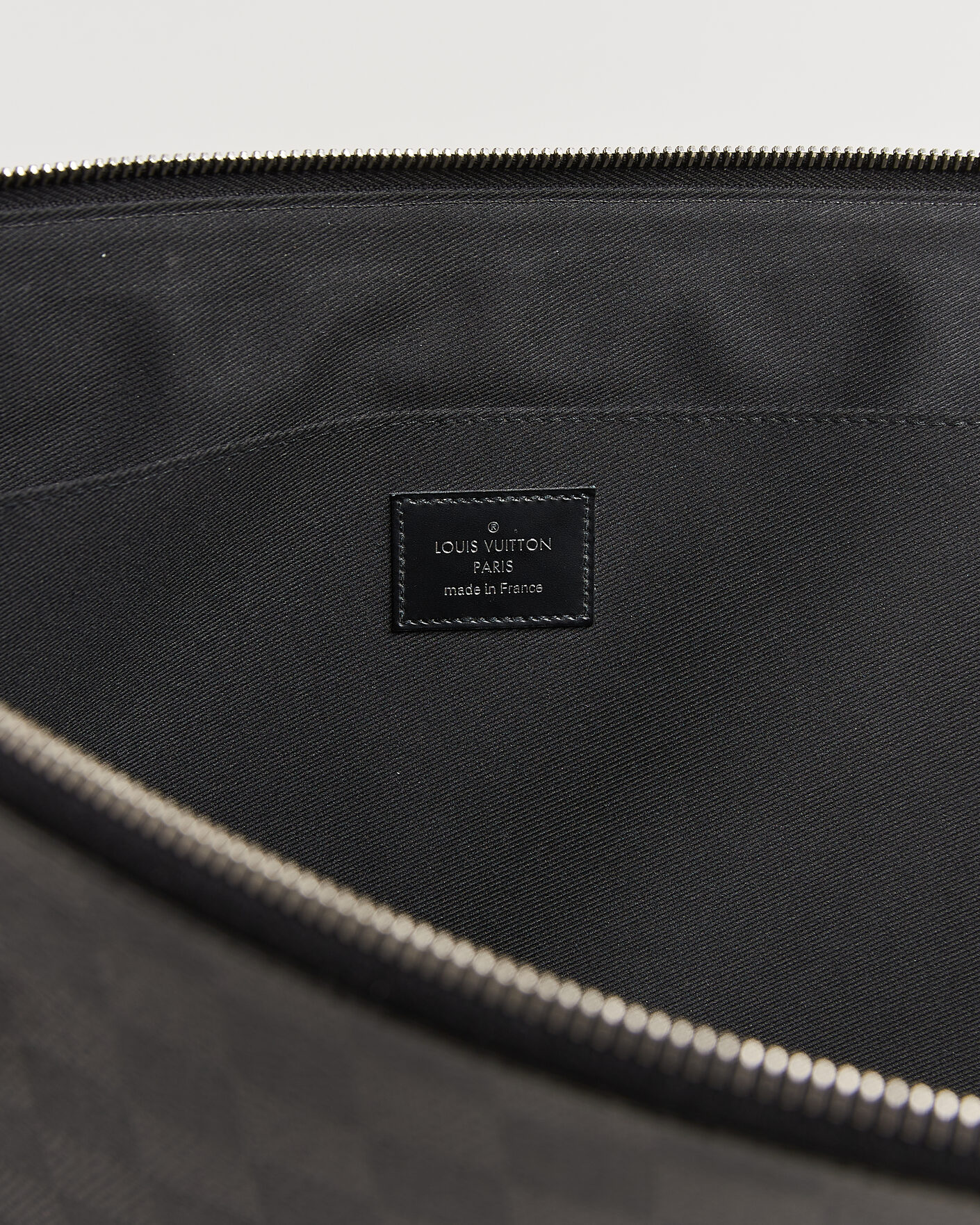 Hombres | Pre-Owned & Vintage Bags | Louis Vuitton Pre-Owned | Pochette Jules Damier Graphite