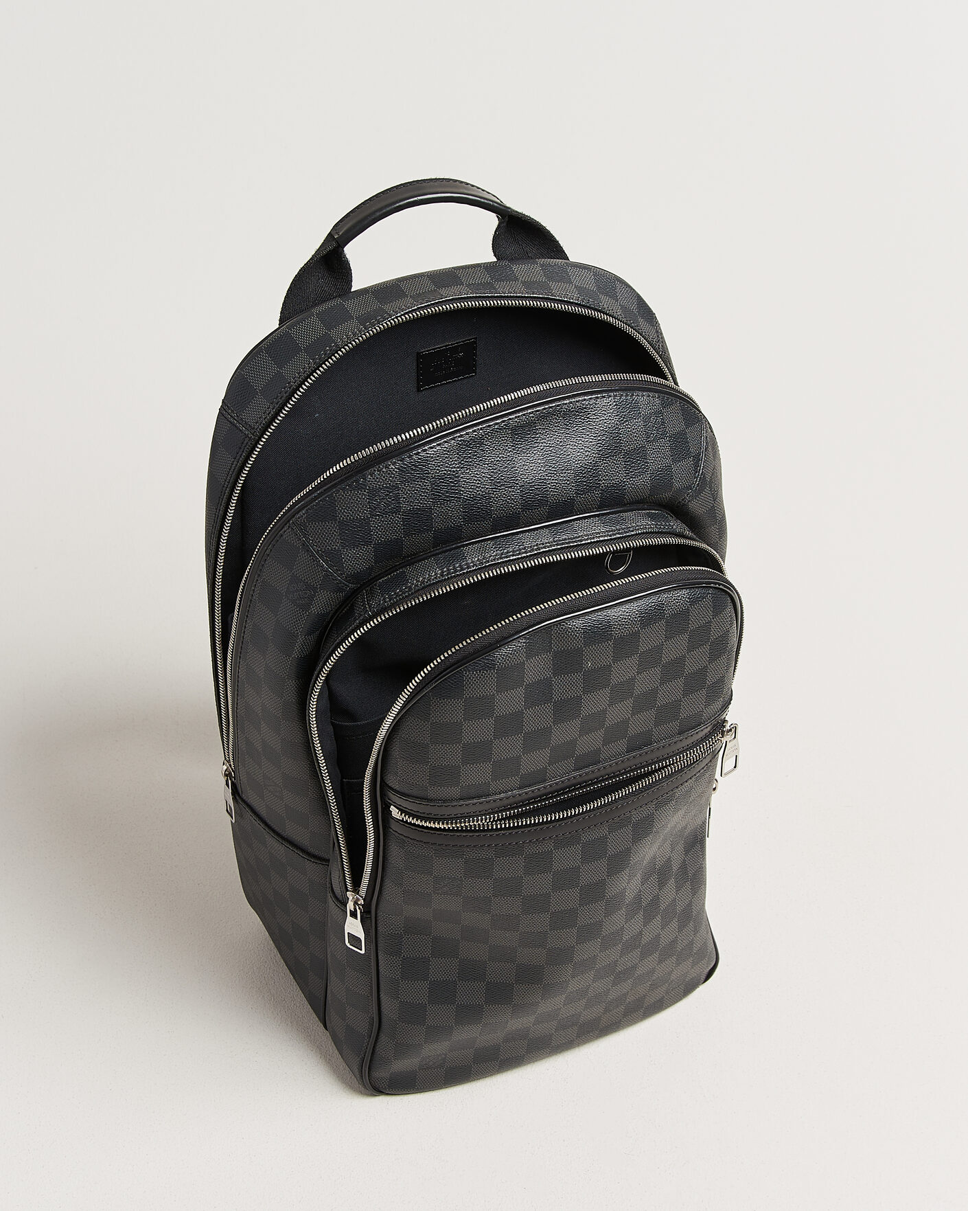 Hombres | Louis Vuitton Pre-Owned Michael Backpack Damier Graphite Damier Graphite | Louis Vuitton Pre-Owned | Michael Backpack Damier Graphite Damier Graphite