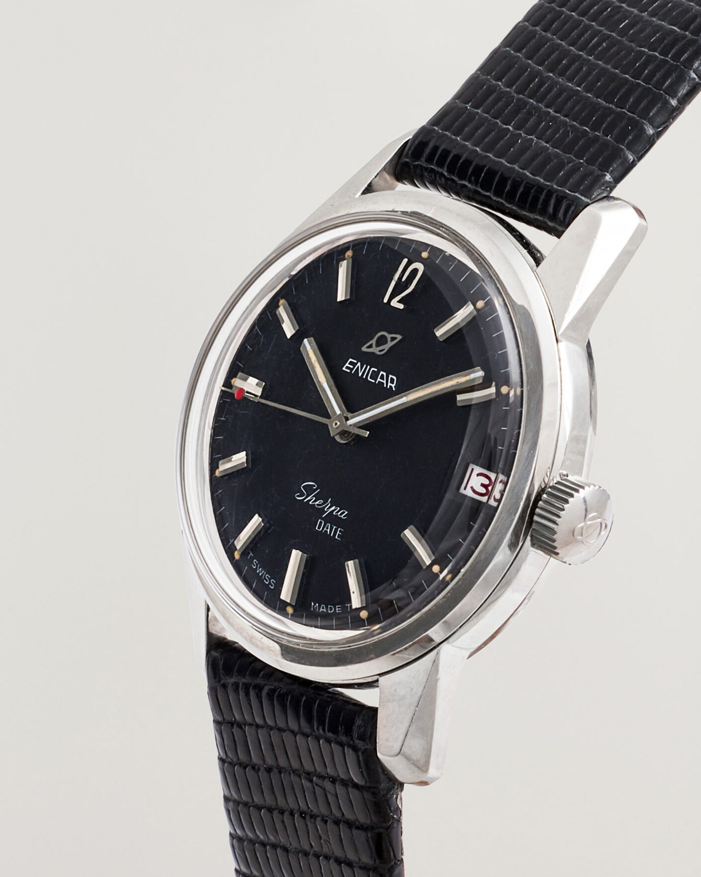 Hombres | Enicar Pre-Owned Sherpa 600 Date | Enicar Pre-Owned | Sherpa 600 Date
