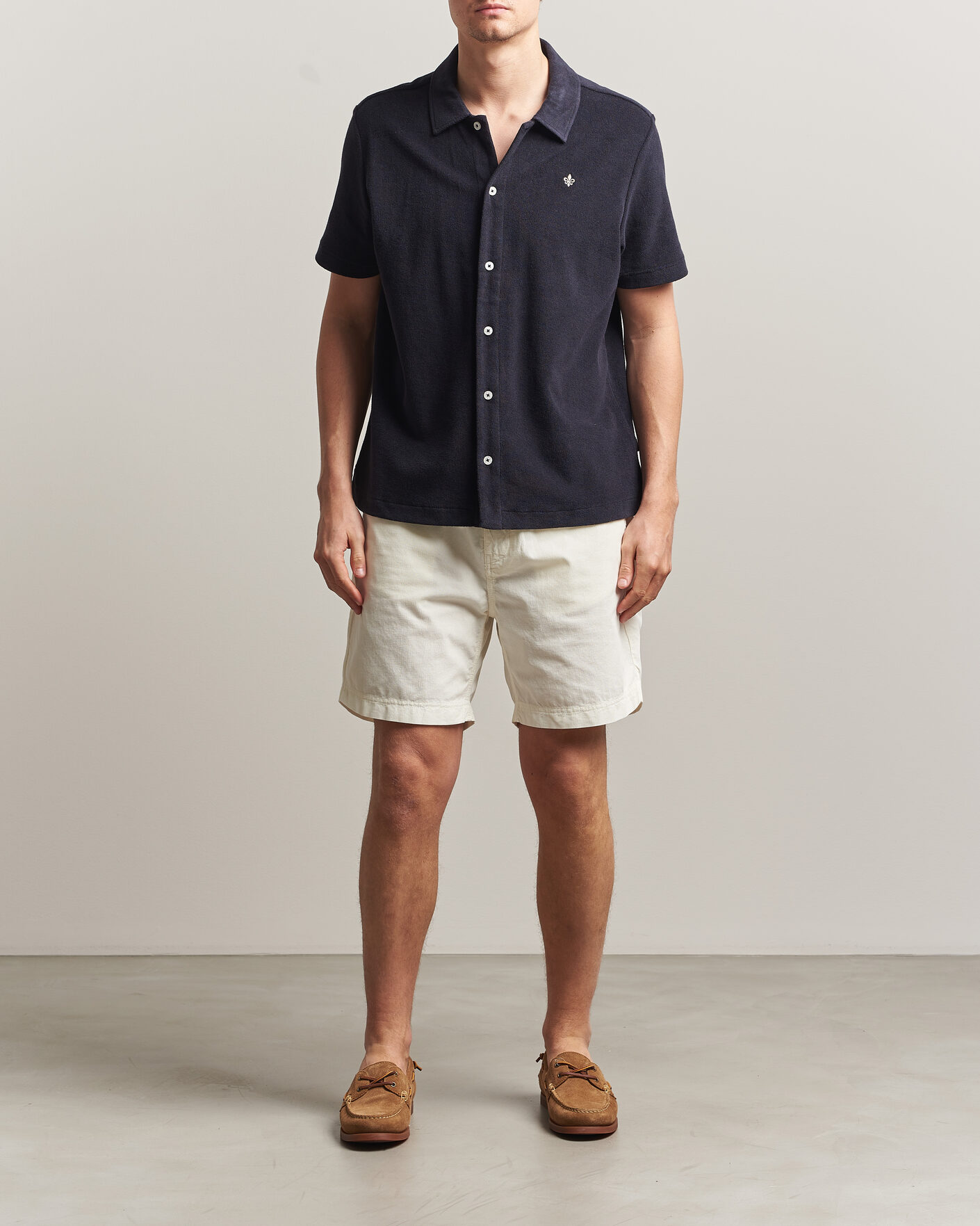 Hombres | Pantalones cortos | Morris | Fenix Summer Cord Shorts Off White