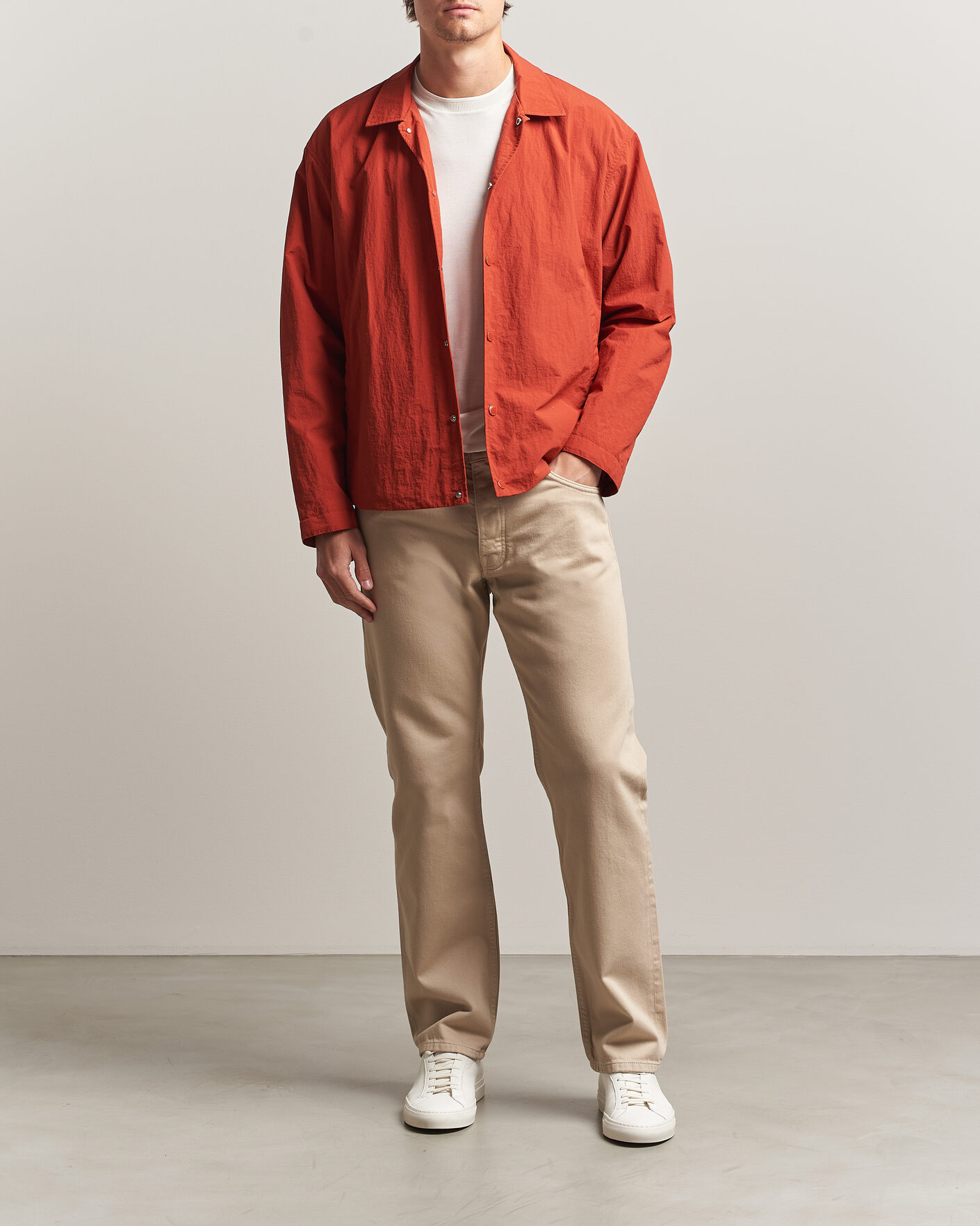 Hombres | Pantalones | NN07 | Sonny Straight Fit 5-Pocket Pants Oat