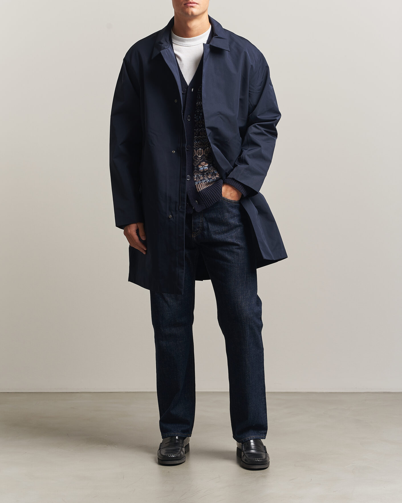 Hombres | Abrigos y chaquetas | NN07 | Steve Technical Coat Deep Navy