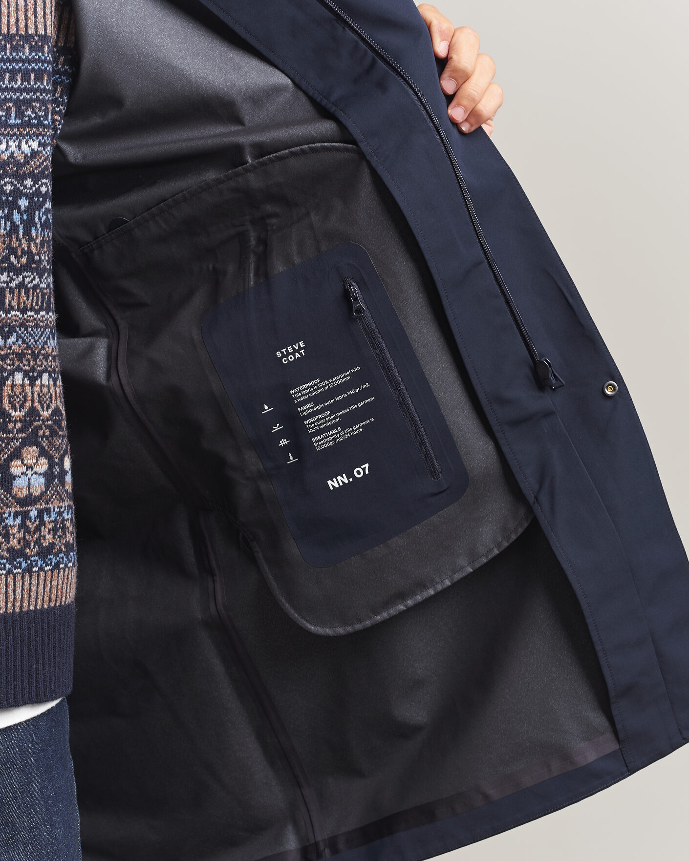 Hombres | Abrigos y chaquetas | NN07 | Steve Technical Coat Deep Navy
