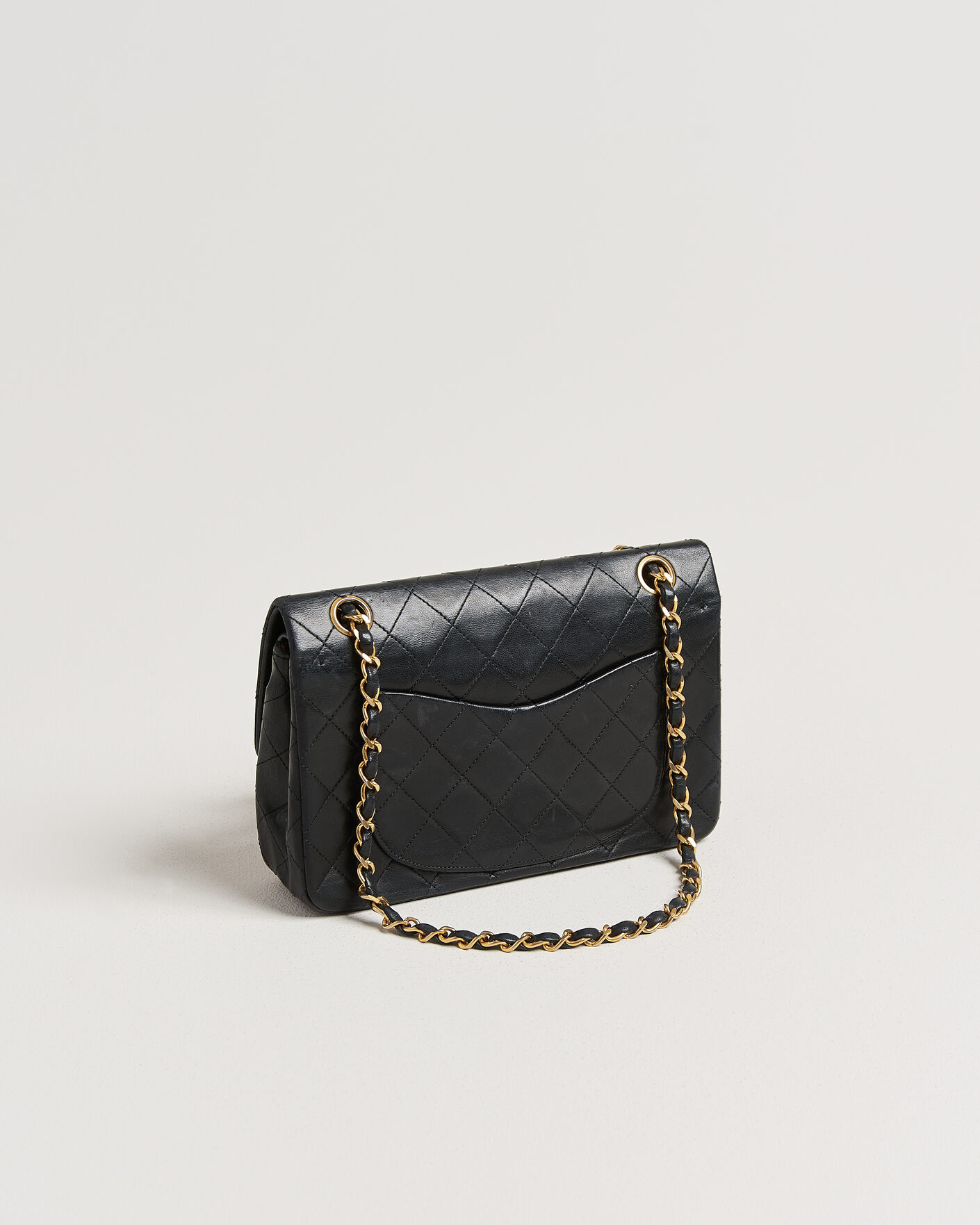 Hombres | Pre-Owned & Vintage Bags | Chanel Pre-Owned | Classic Small Double Flap Bag Black