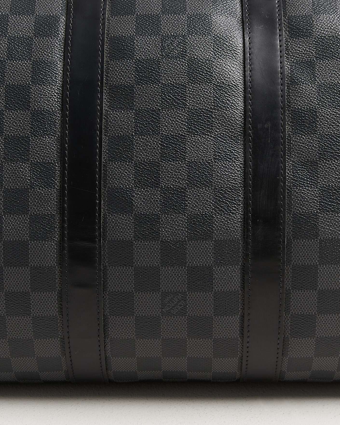 Hombres | Pre-Owned & Vintage Bags | Louis Vuitton Pre-Owned | Keepall 45 Bandouliére Damier Graphite