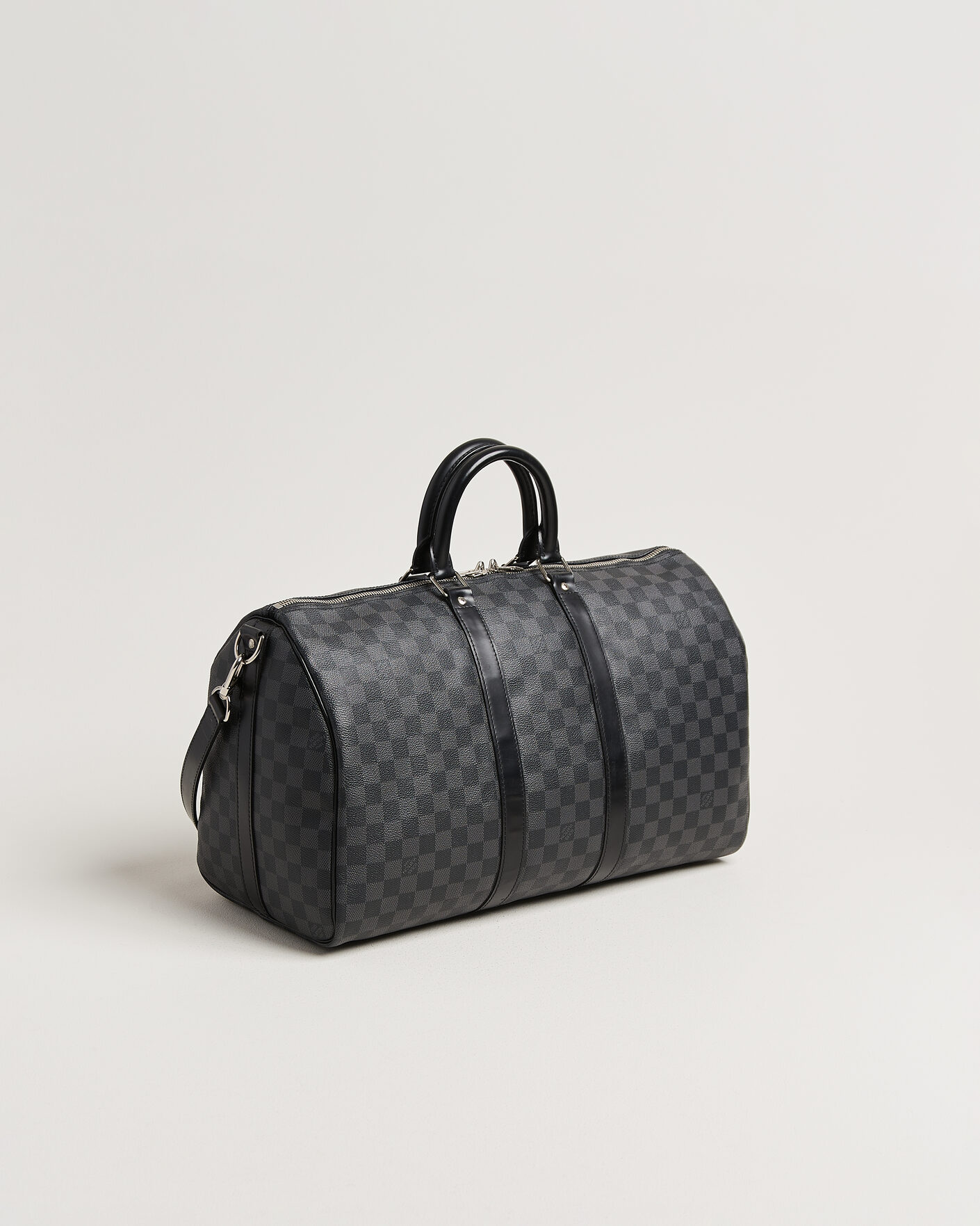 Hombres | Pre-Owned & Vintage Bags | Louis Vuitton Pre-Owned | Keepall 45 Bandouliére Damier Graphite