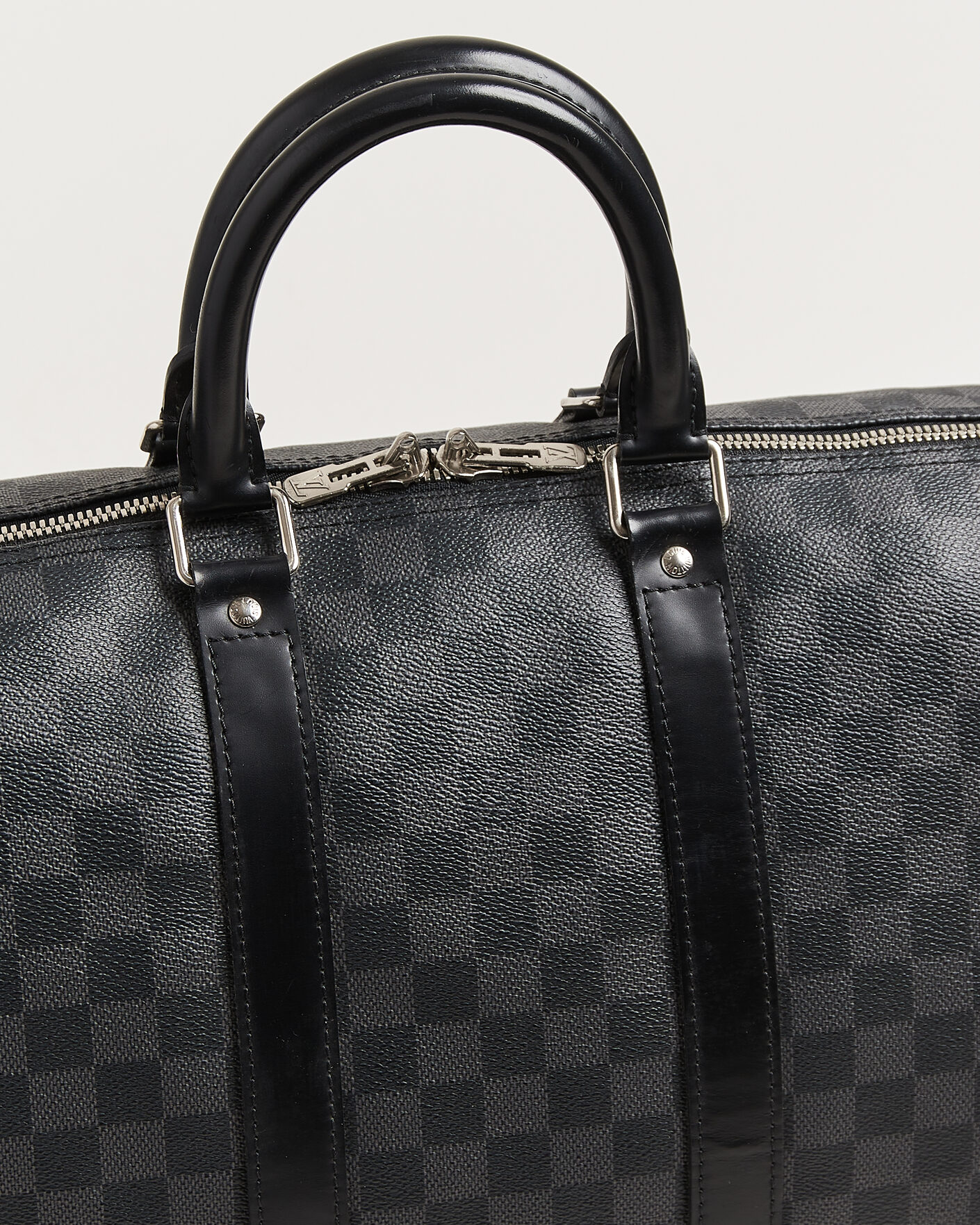 Hombres | Pre-Owned & Vintage Bags | Louis Vuitton Pre-Owned | Keepall 45 Bandouliére Damier Graphite