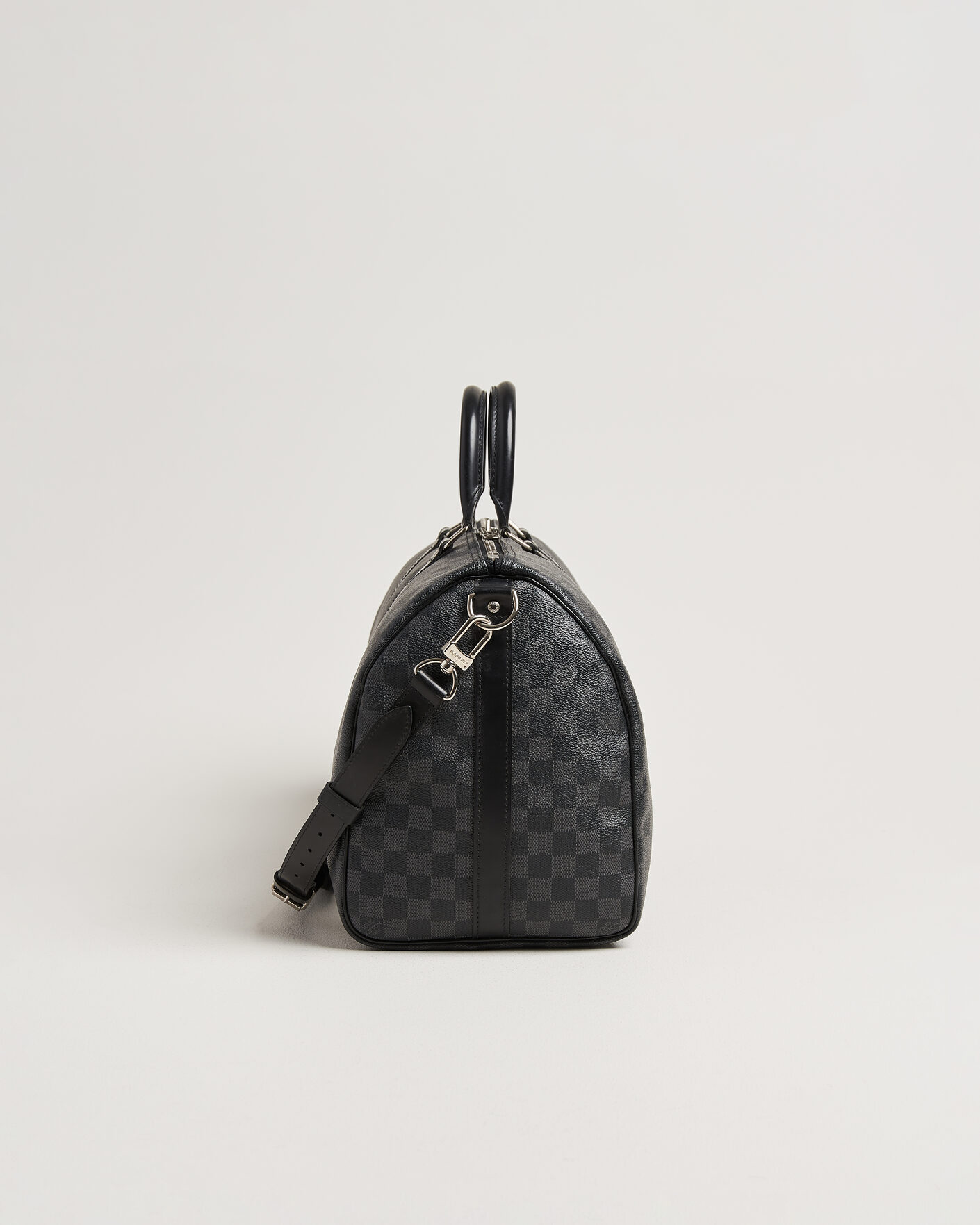 Hombres | Pre-Owned & Vintage Bags | Louis Vuitton Pre-Owned | Keepall 45 Bandouliére Damier Graphite