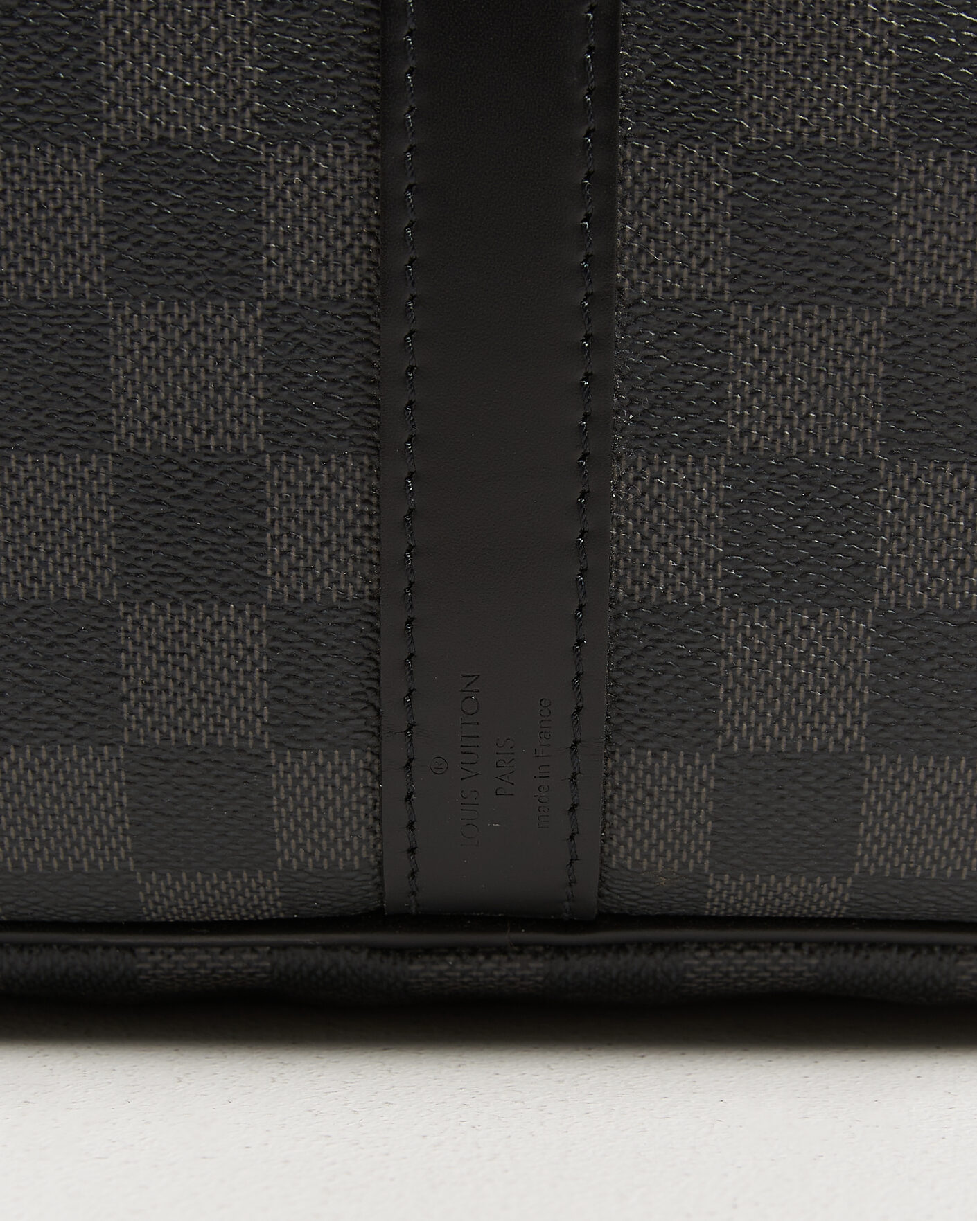 Hombres | Pre-Owned & Vintage Bags | Louis Vuitton Pre-Owned | Keepall 55 Bandouliére Damier Graphite