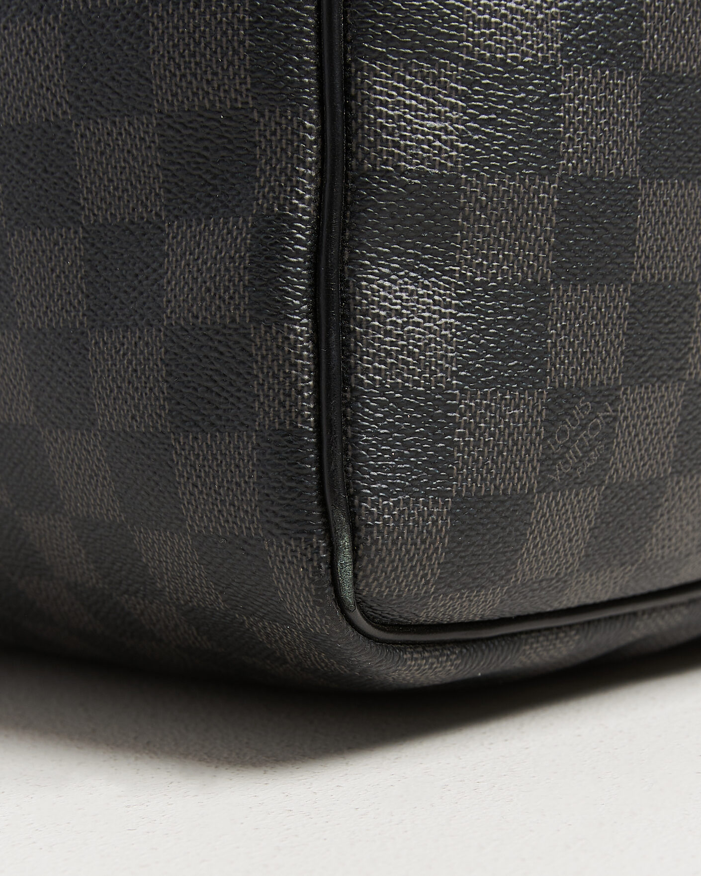 Hombres | Pre-Owned & Vintage Bags | Louis Vuitton Pre-Owned | Keepall 55 Bandouliére Damier Graphite