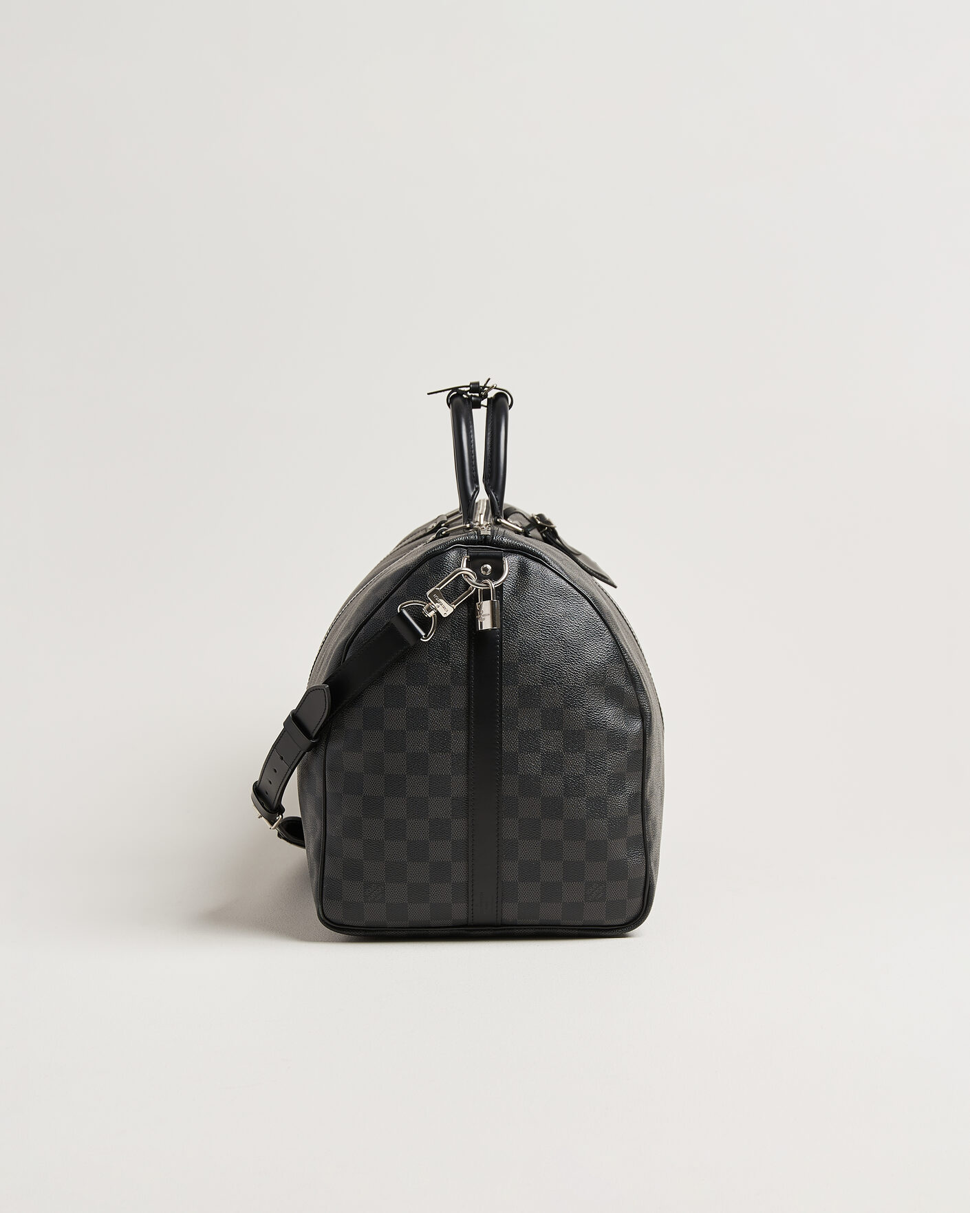 Hombres | Pre-Owned & Vintage Bags | Louis Vuitton Pre-Owned | Keepall 55 Bandouliére Damier Graphite