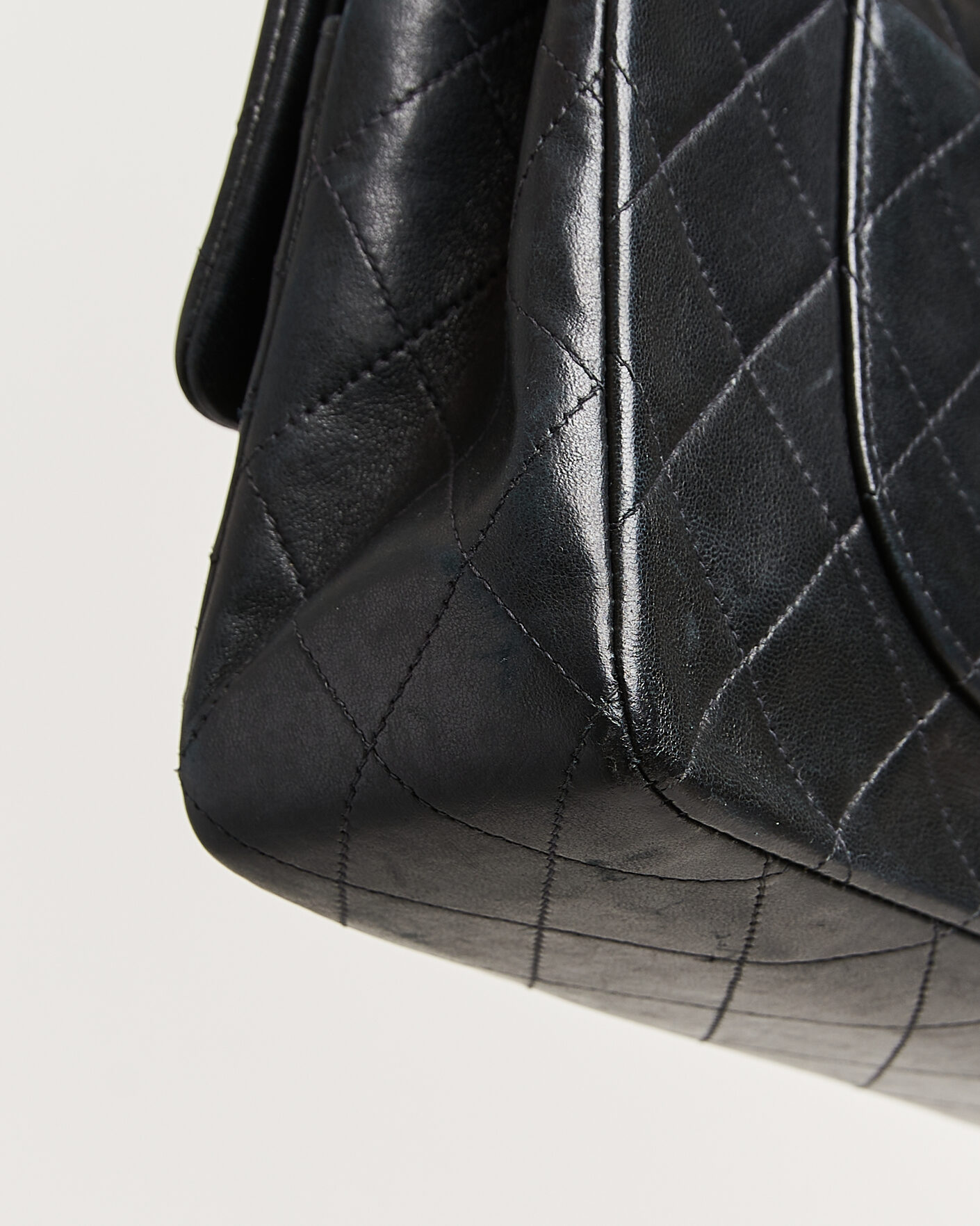 Hombres | Pre-Owned & Vintage Bags | Chanel Pre-Owned | Classic Medium Double Flap Bag Black