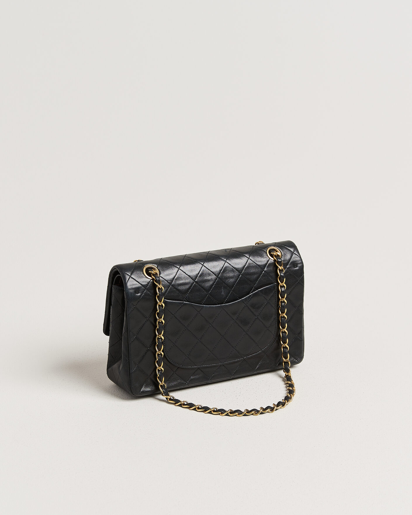 Hombres | Pre-Owned & Vintage Bags | Chanel Pre-Owned | Classic Medium Double Flap Bag Black