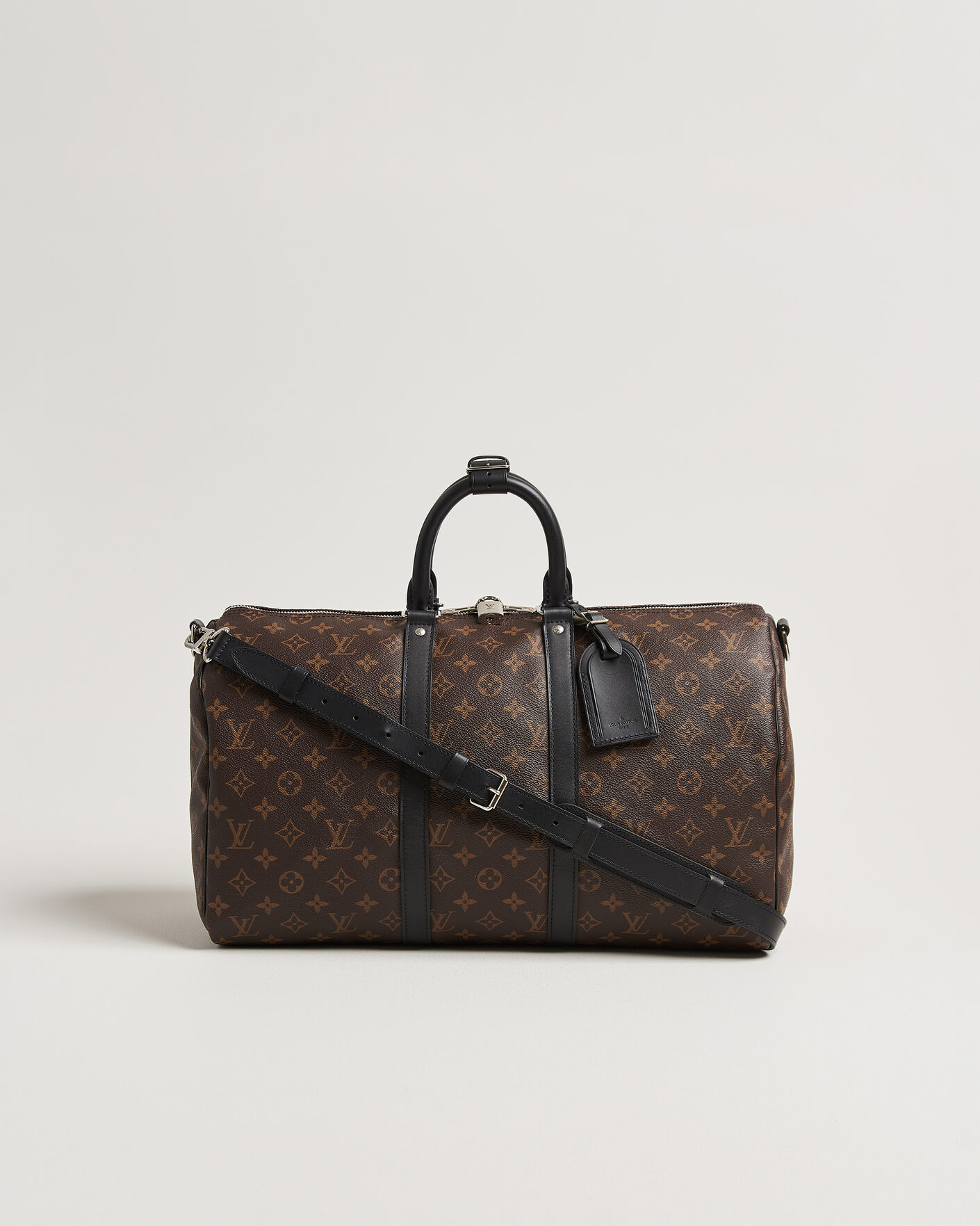 Hombres | Pre-Owned & Vintage Bags | Louis Vuitton Pre-Owned | Keepall 45 Bandouliére Monogram Macassar