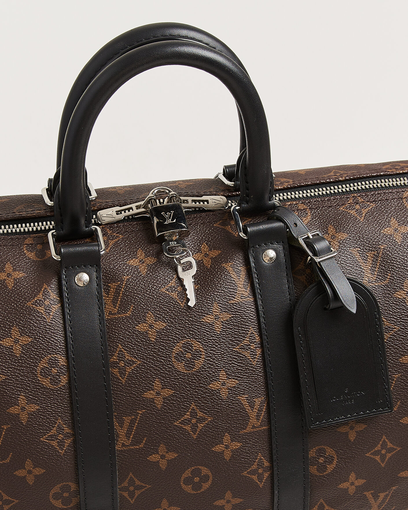 Hombres | Pre-Owned & Vintage Bags | Louis Vuitton Pre-Owned | Keepall 45 Bandouliére Monogram Macassar