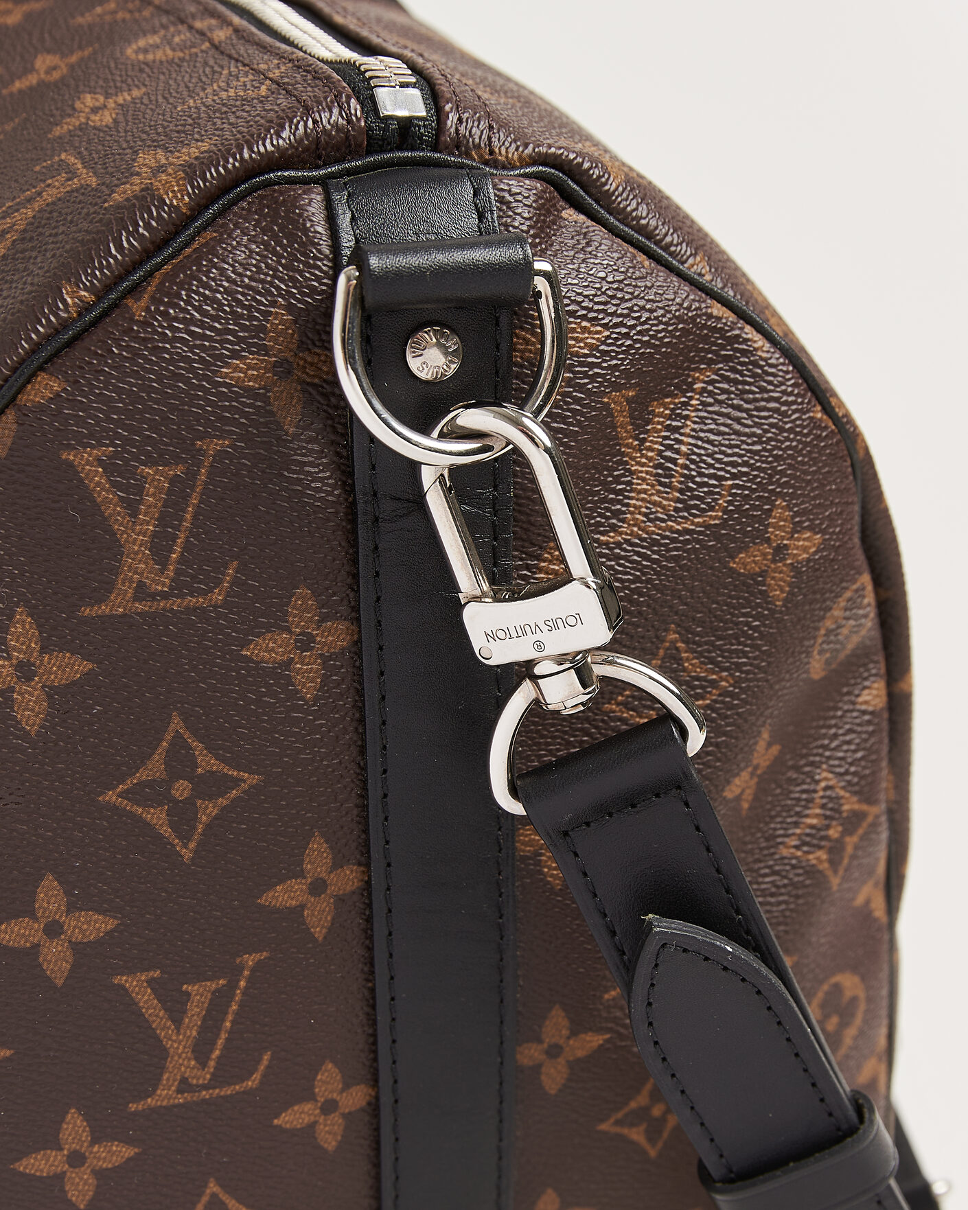Hombres | Pre-Owned & Vintage Bags | Louis Vuitton Pre-Owned | Keepall 45 Bandouliére Monogram Macassar