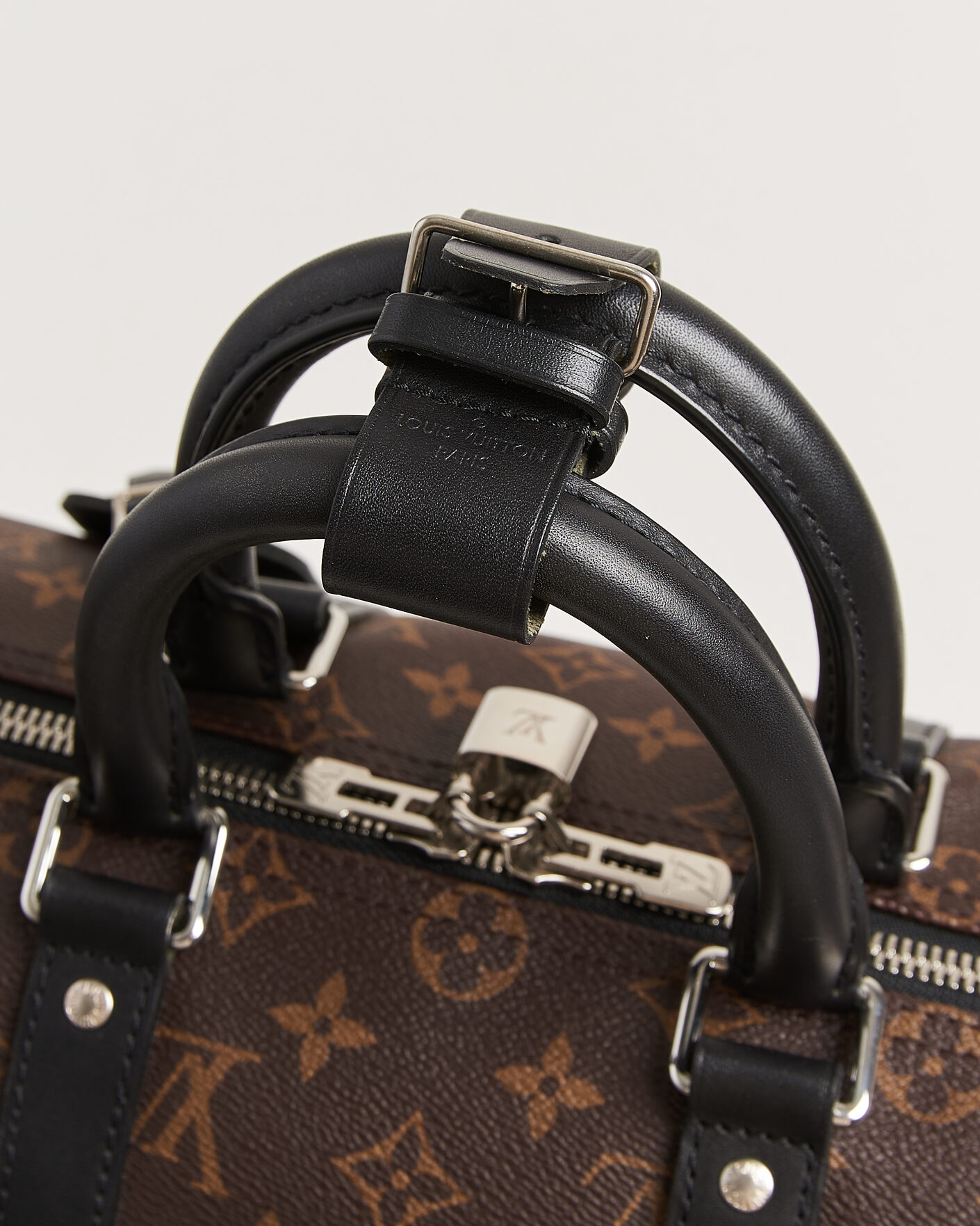 Hombres | Pre-Owned & Vintage Bags | Louis Vuitton Pre-Owned | Keepall 45 Bandouliére Monogram Macassar