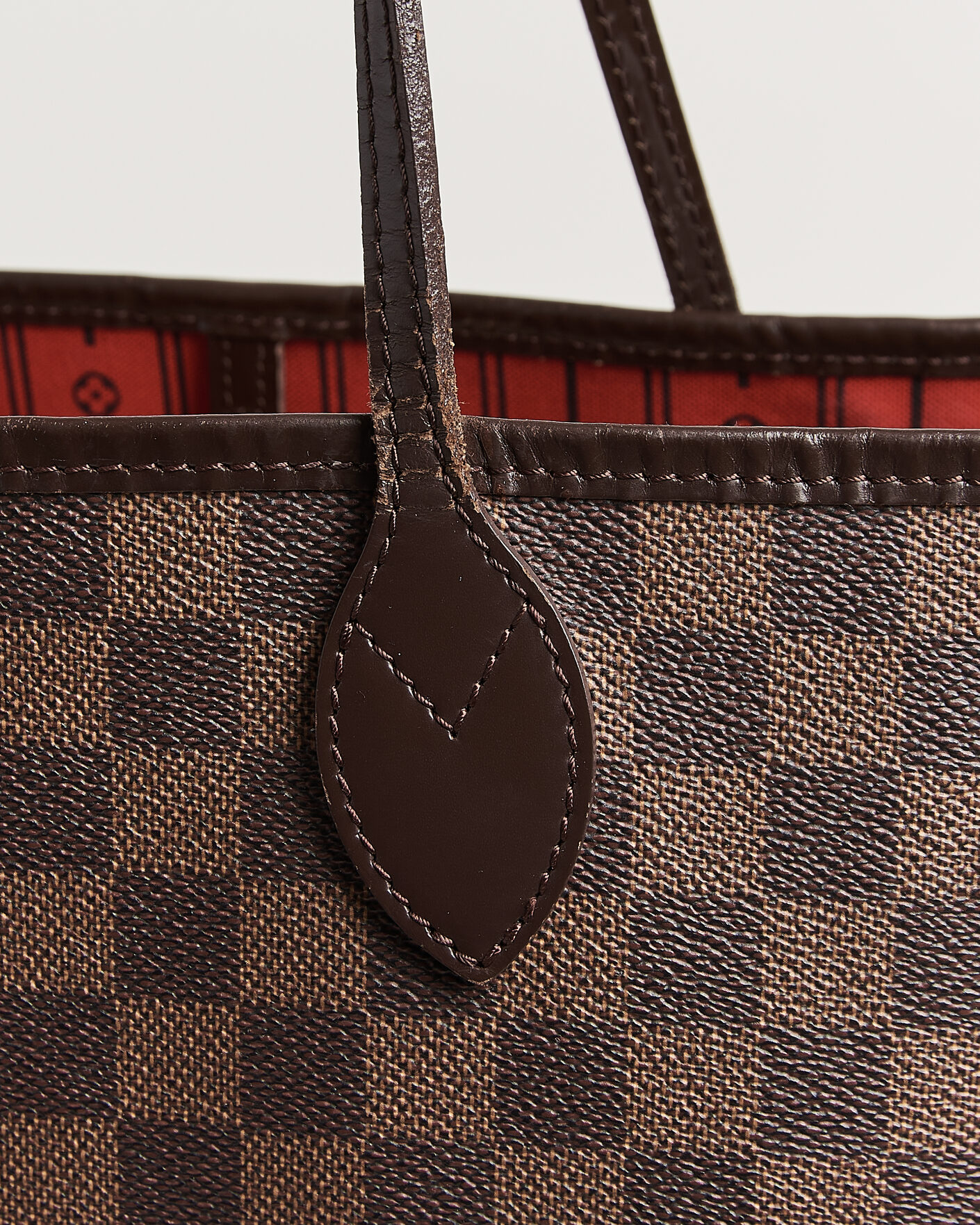 Hombres | Pre-Owned & Vintage Bags | Louis Vuitton Pre-Owned | Neverfull MM Damier Ebene