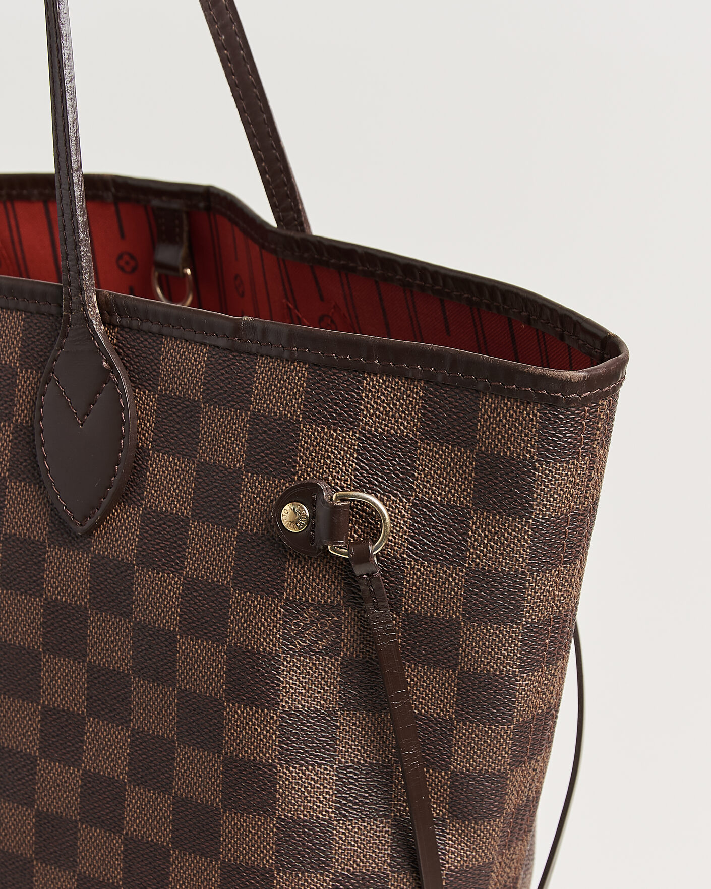 Hombres | Pre-Owned & Vintage Bags | Louis Vuitton Pre-Owned | Neverfull MM Damier Ebene
