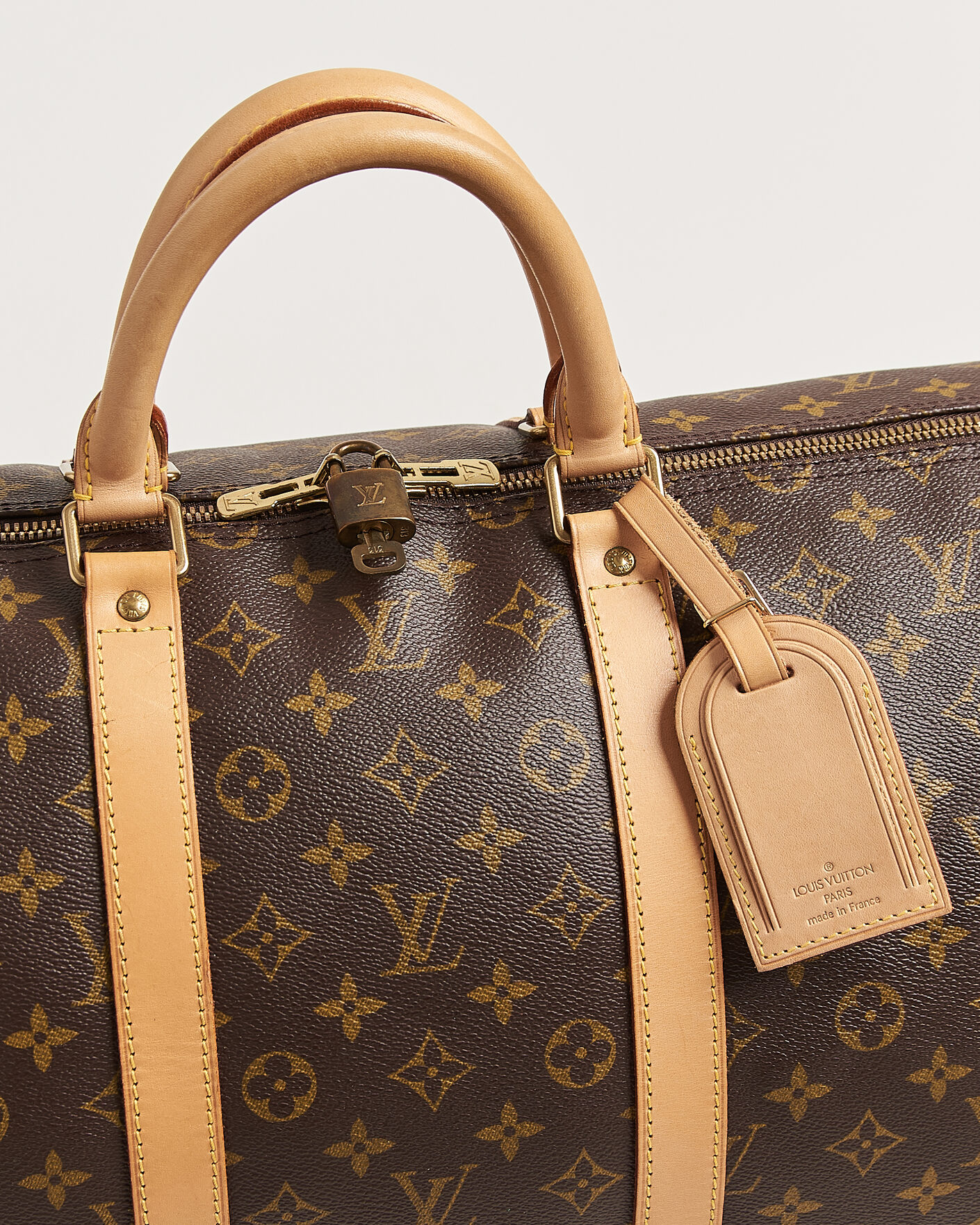Hombres | Pre-Owned & Vintage Bags | Louis Vuitton Pre-Owned | Keepall 55 Bandouliére Monogram
