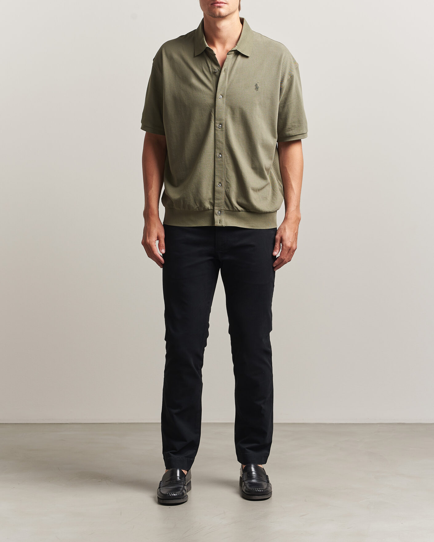 Hombres | Pantalones | Polo Ralph Lauren | Greenwich Slim Fit Stretch Chinos Black