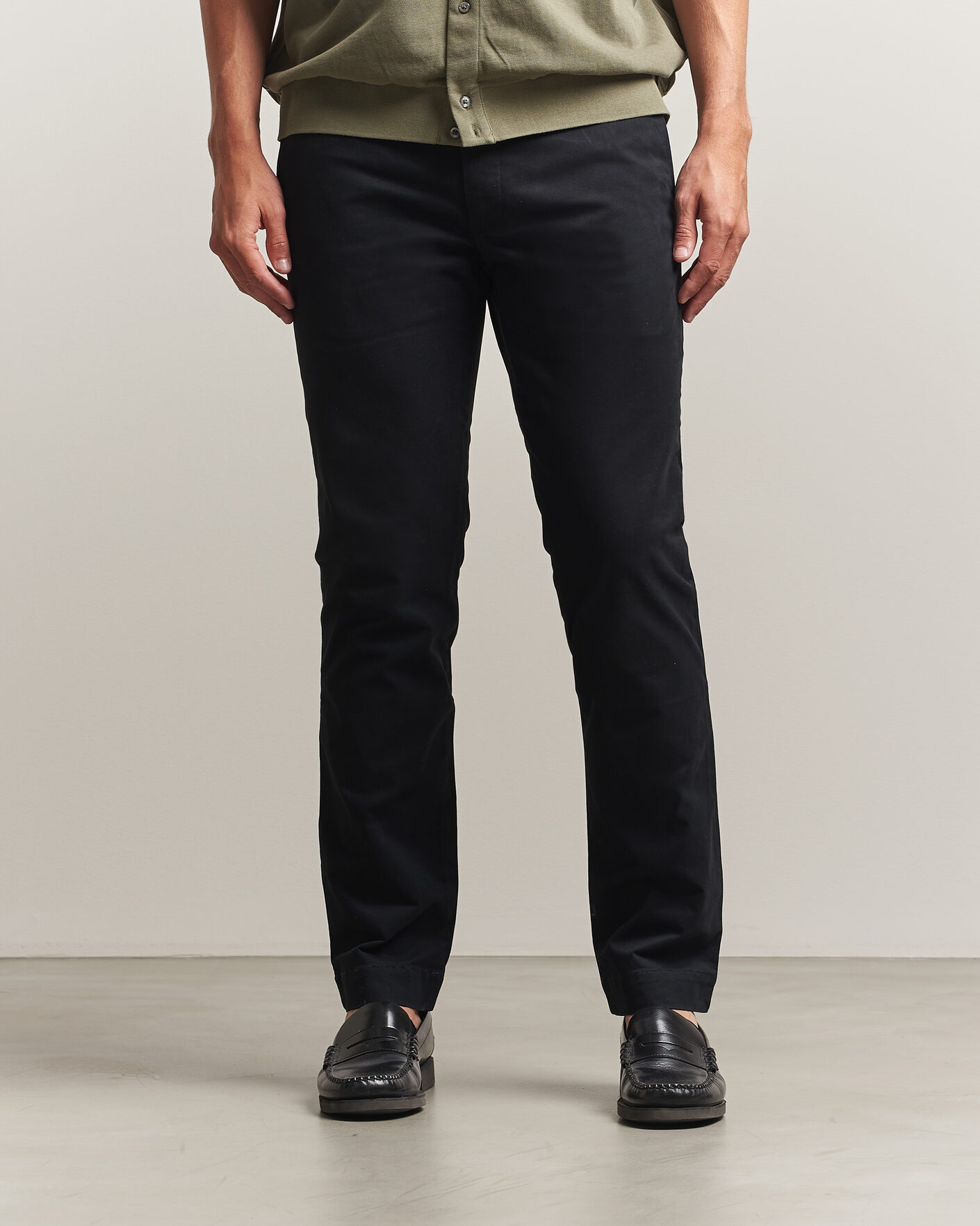 Hombres | Pantalones | Polo Ralph Lauren | Greenwich Slim Fit Stretch Chinos Black