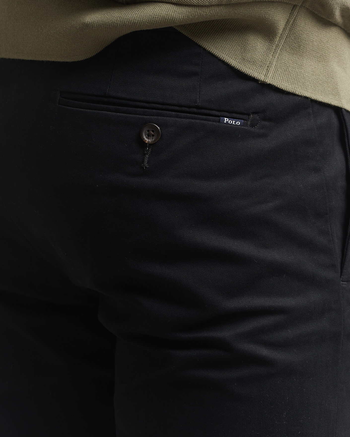 Hombres | Pantalones | Polo Ralph Lauren | Greenwich Slim Fit Stretch Chinos Black