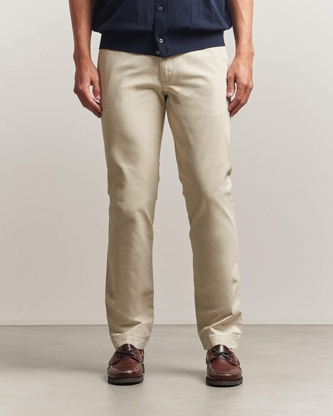 Hombres | Pantalones | Polo Ralph Lauren | Greenwich Slim Fit Stretch Chinos Basic Sand