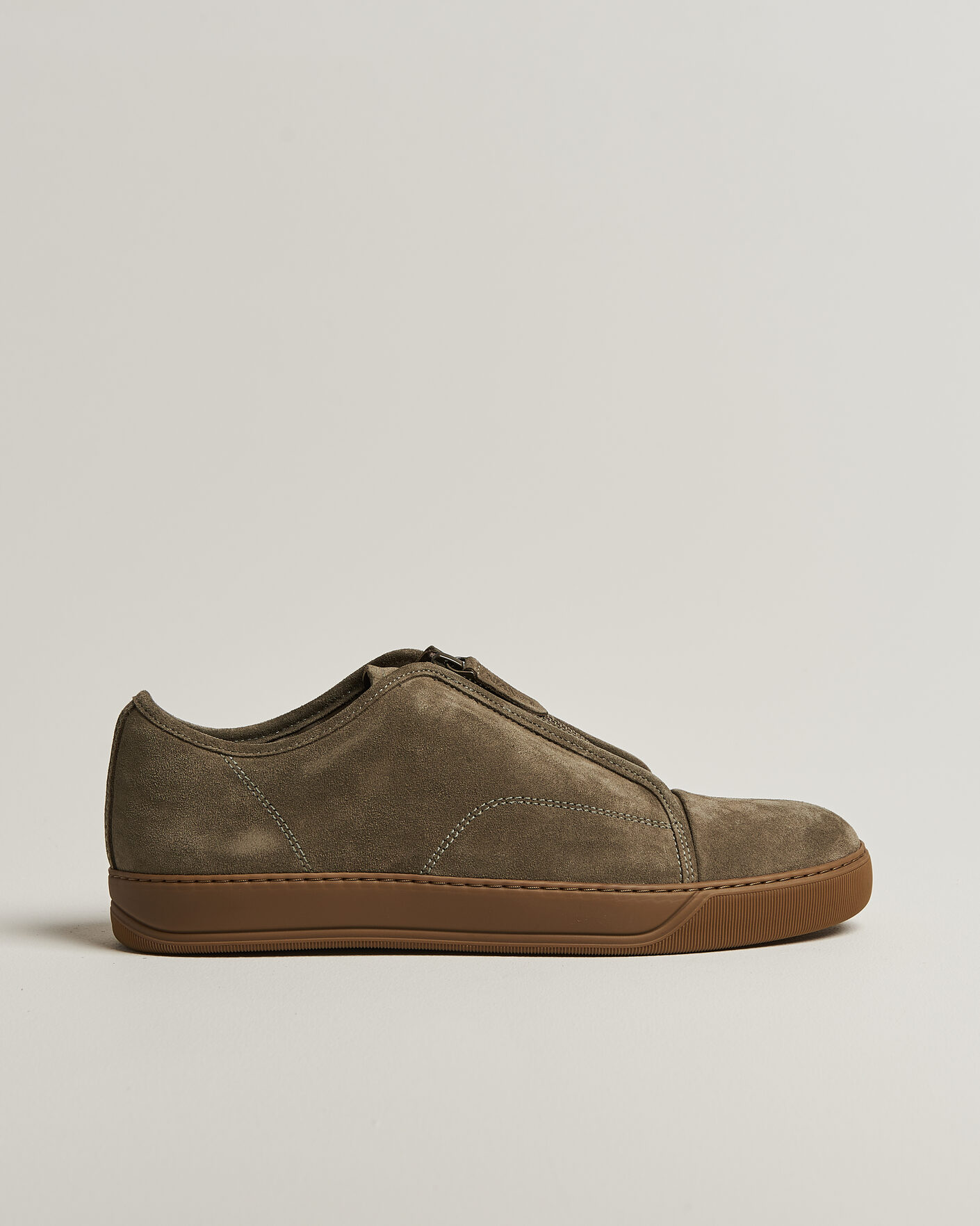 Hombres | Zapatillas | Lanvin | DBB1 Zip Sneakers Khaki