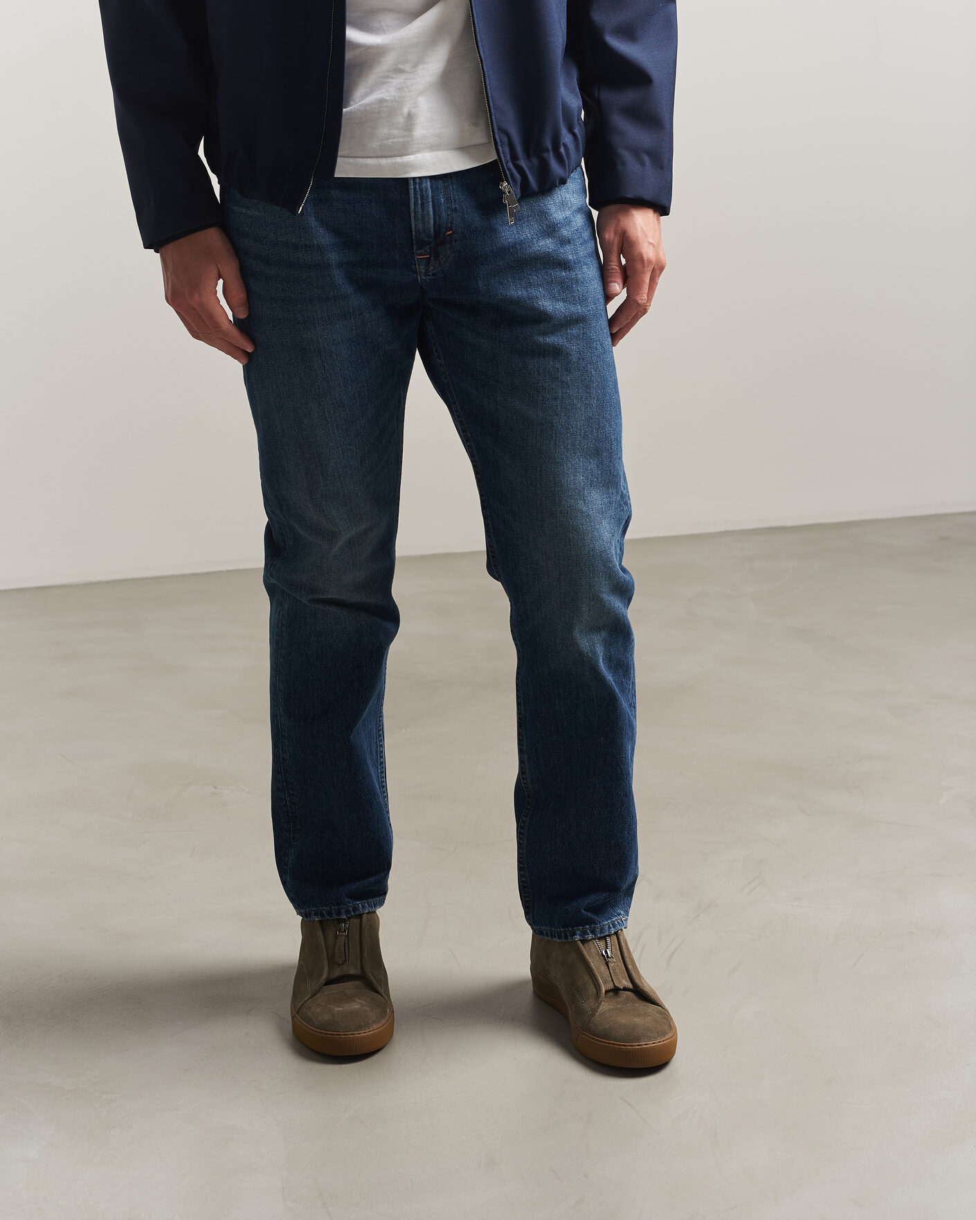 Hombres | Zapatillas | Lanvin | DBB1 Zip Sneakers Khaki