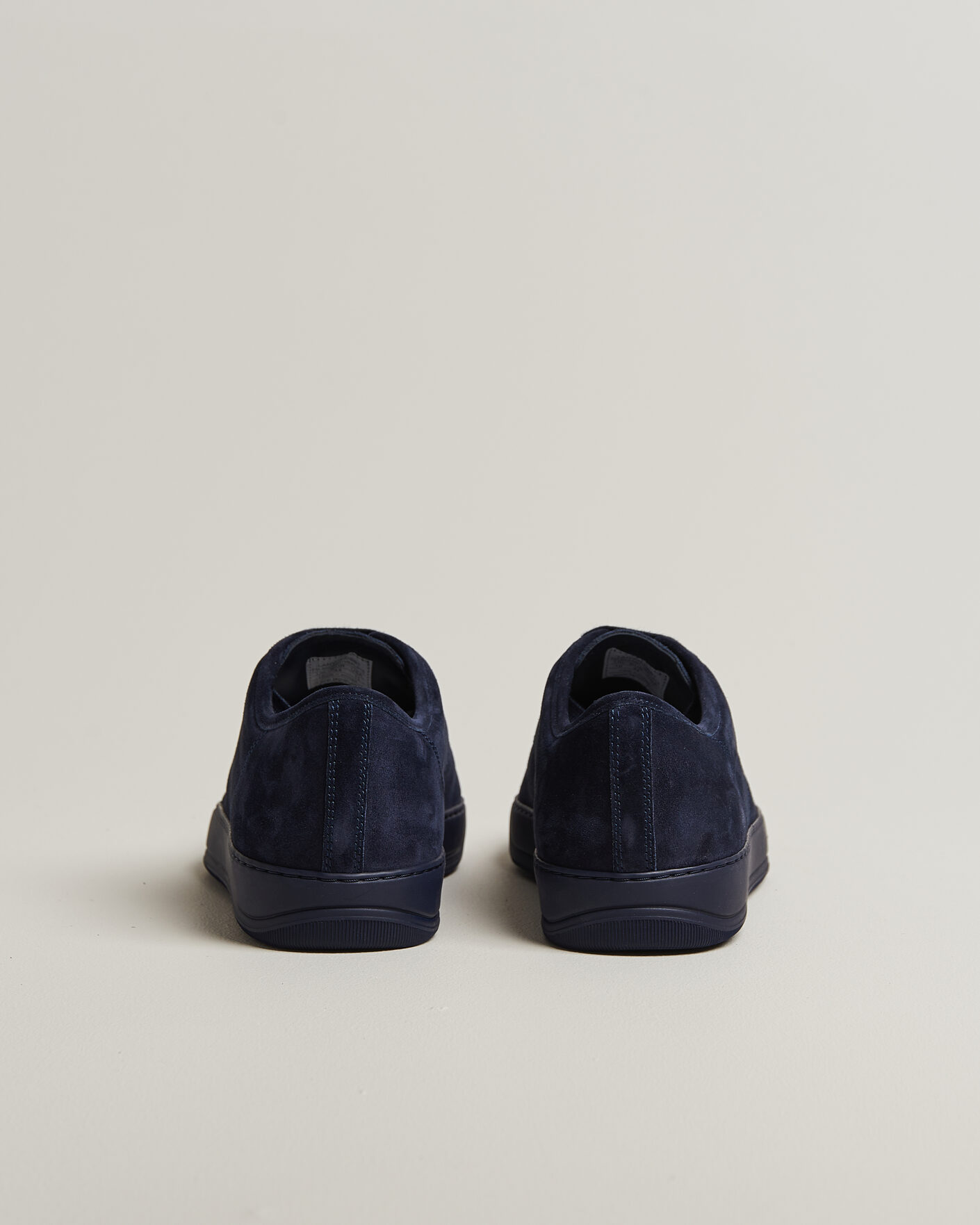 Hombres | Zapatillas | Lanvin | DBB1 Patent Cap Toe Sneakers Navy/Navy
