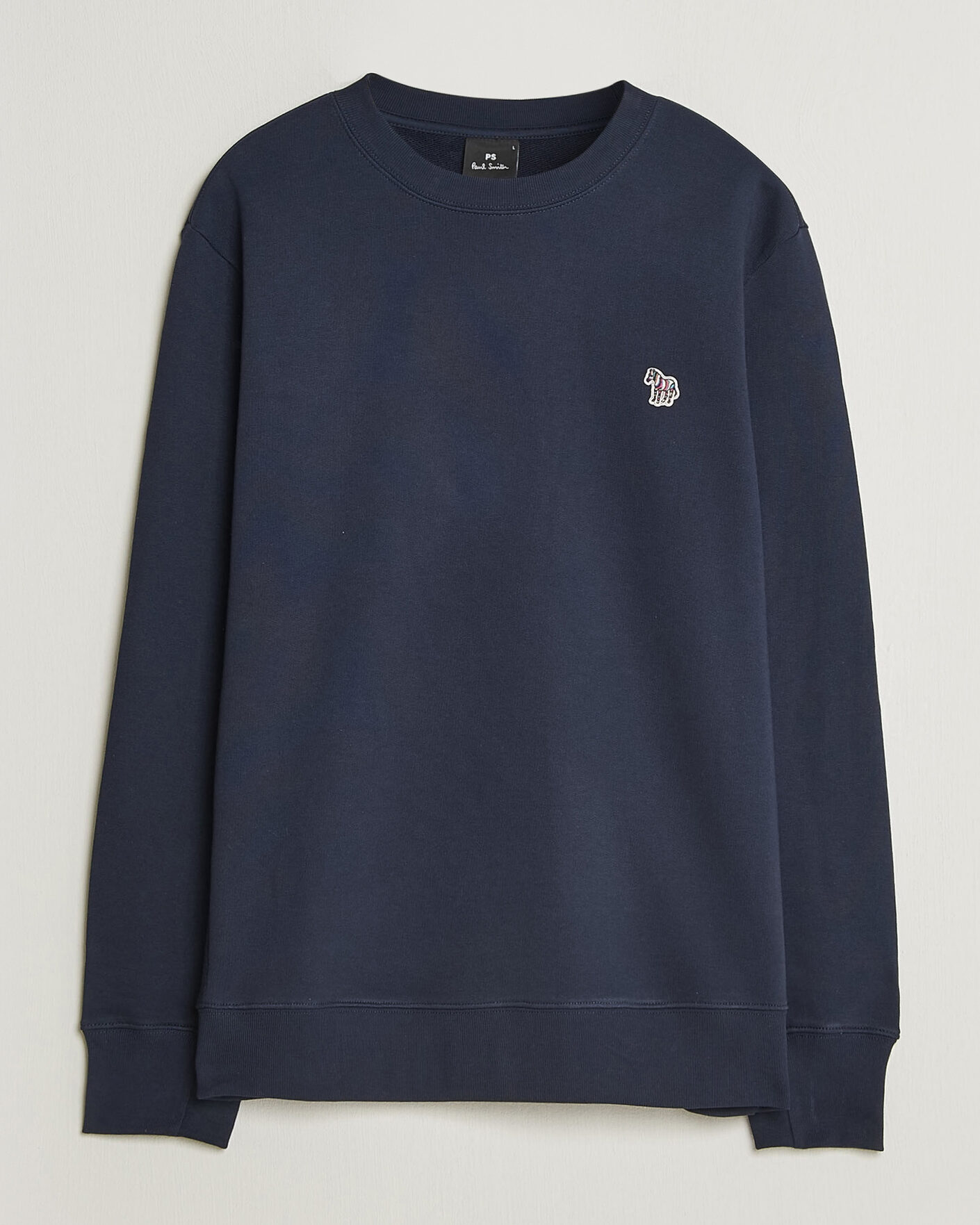 Hombres | Jerséis y prendas de punto | PS Paul Smith | Zebra Organic Cotton Sweatshirt Navy
