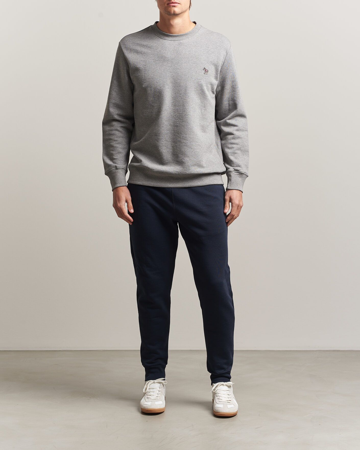 Hombres | Pantalones | PS Paul Smith | Zebra Organic Cotton Sweatpants Navy