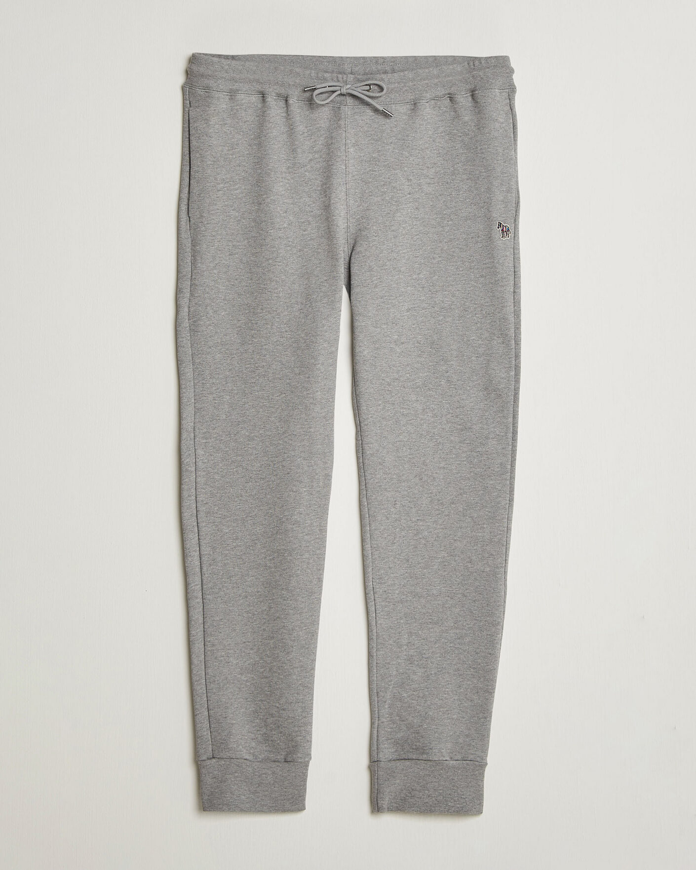 Hombres | Pantalones | PS Paul Smith | Zebra Organic Cotton Sweatpants Grey Melange