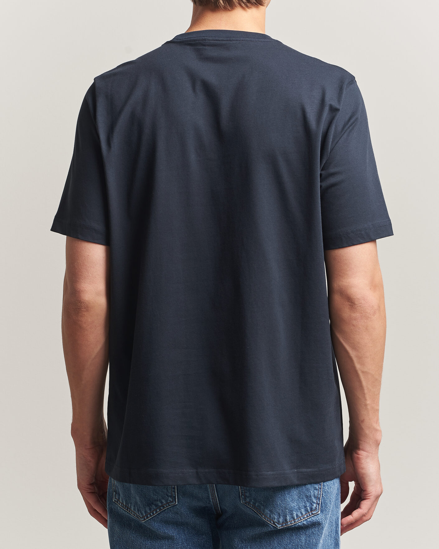 Hombres | Camisetas | PS Paul Smith | Organic Cotton Zebra T-Shirt Navy