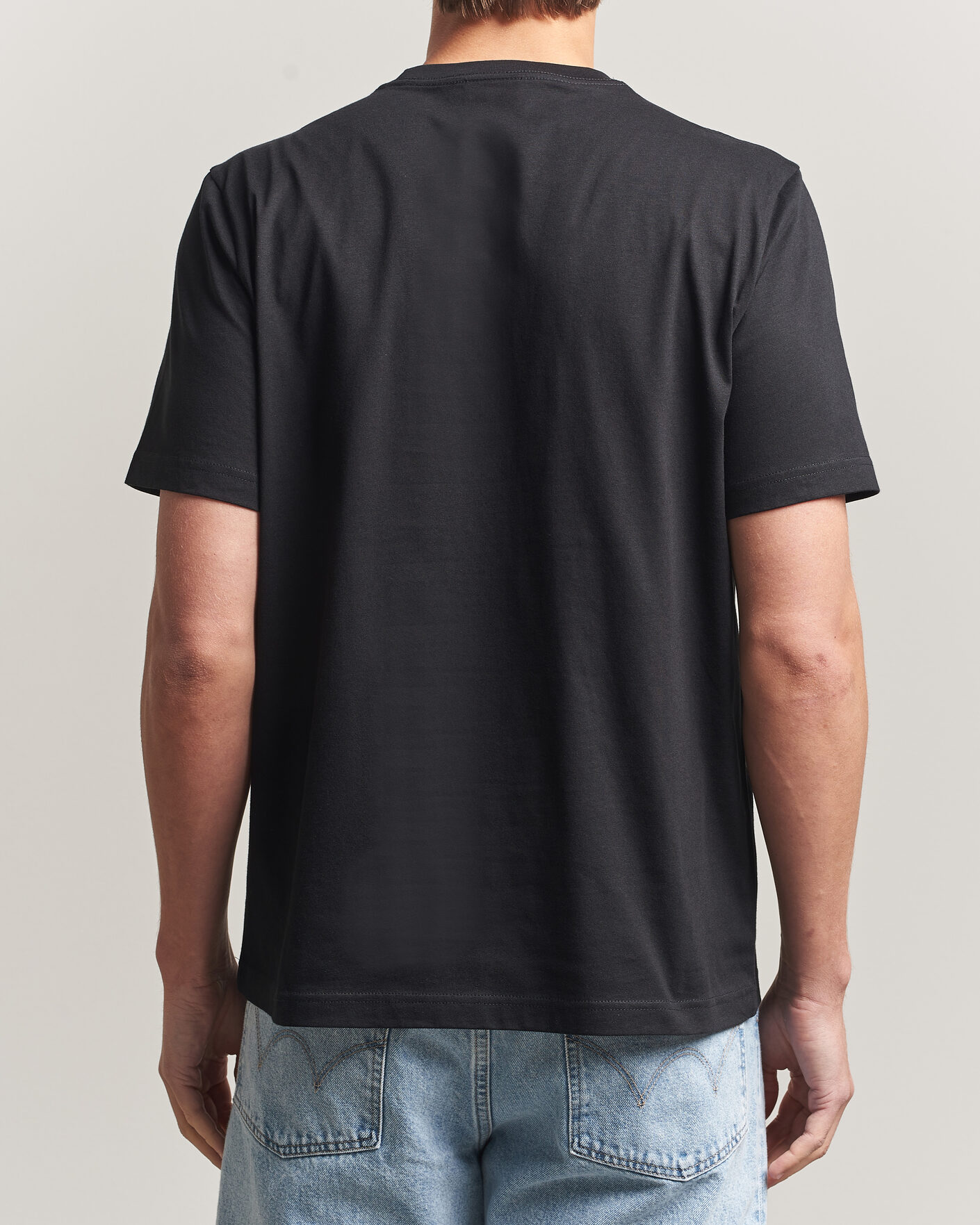 Hombres | Camisetas | PS Paul Smith | In A Row Crew Neck T-Shirt Black