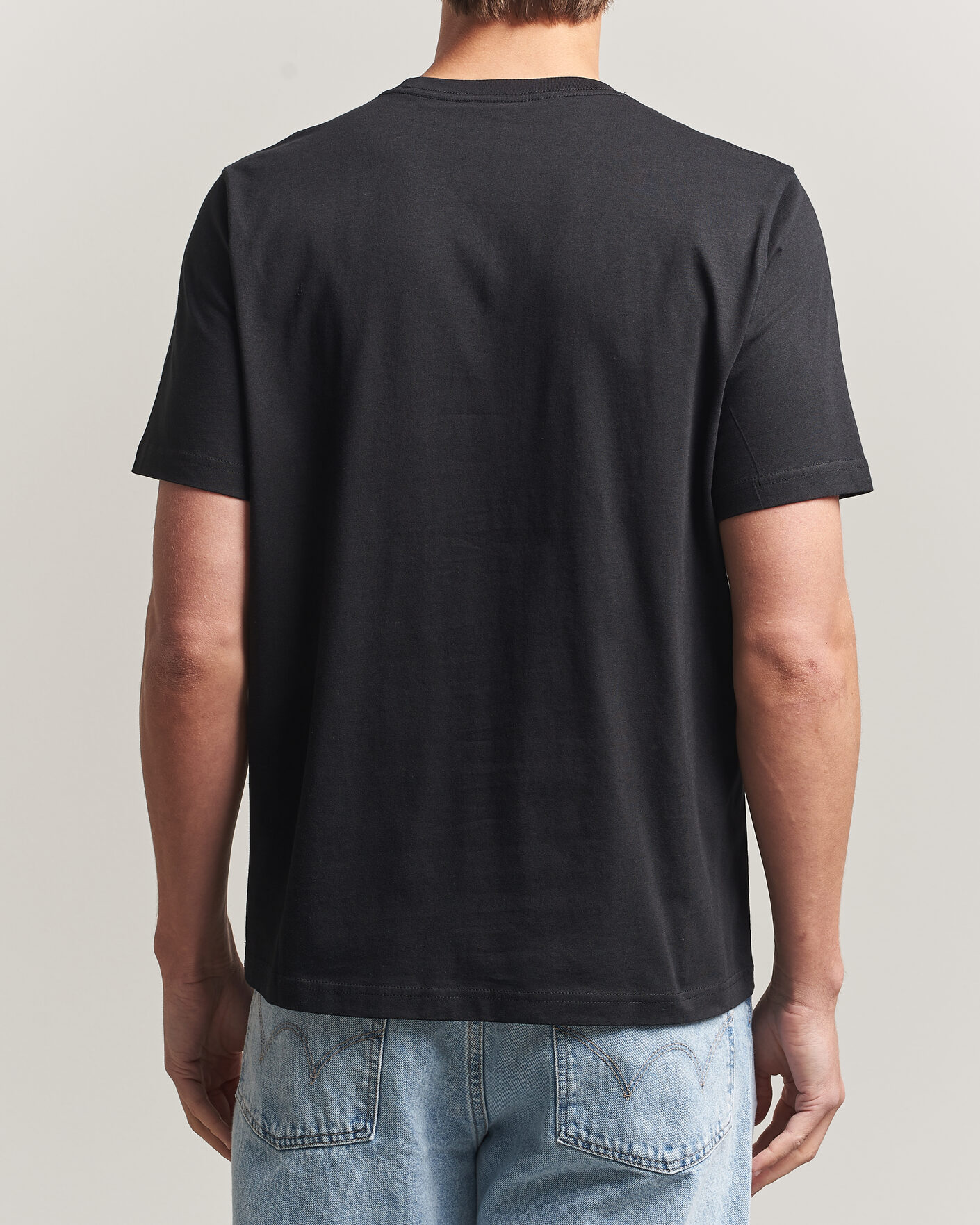Hombres | Camisetas | PS Paul Smith | Slides Crew Neck T-Shirt Black