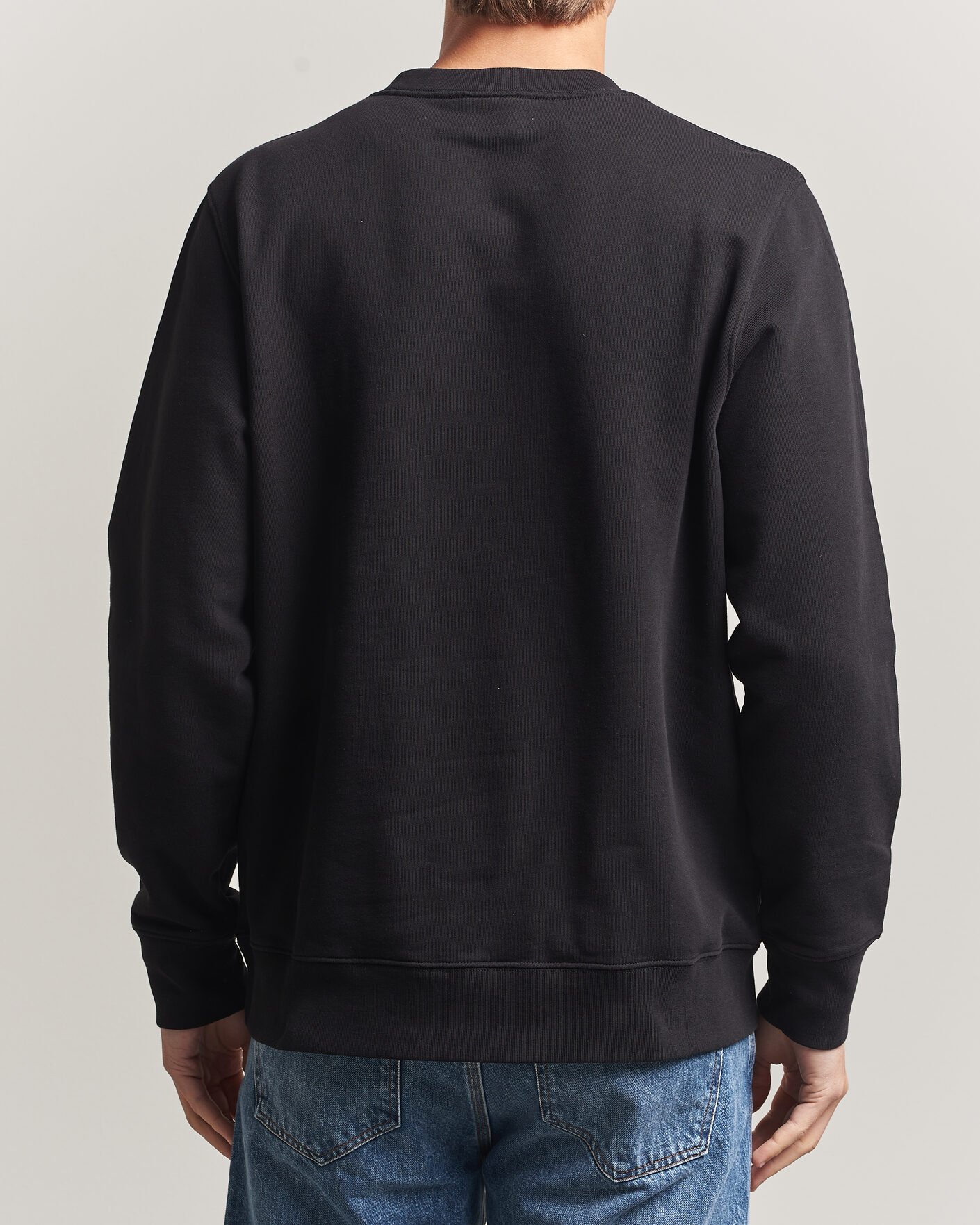 Hombres | Jerséis y prendas de punto | PS Paul Smith | In A Row Crew Neck Sweatshirt Black