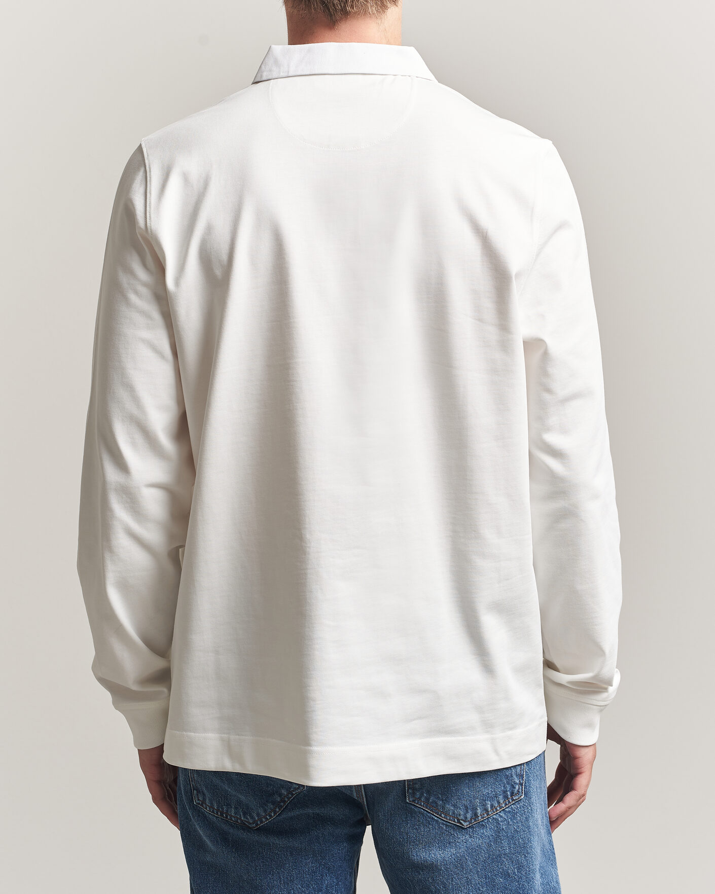 Hombres | Jerséis y prendas de punto | PS Paul Smith | Organic Cotton Rugger Off White