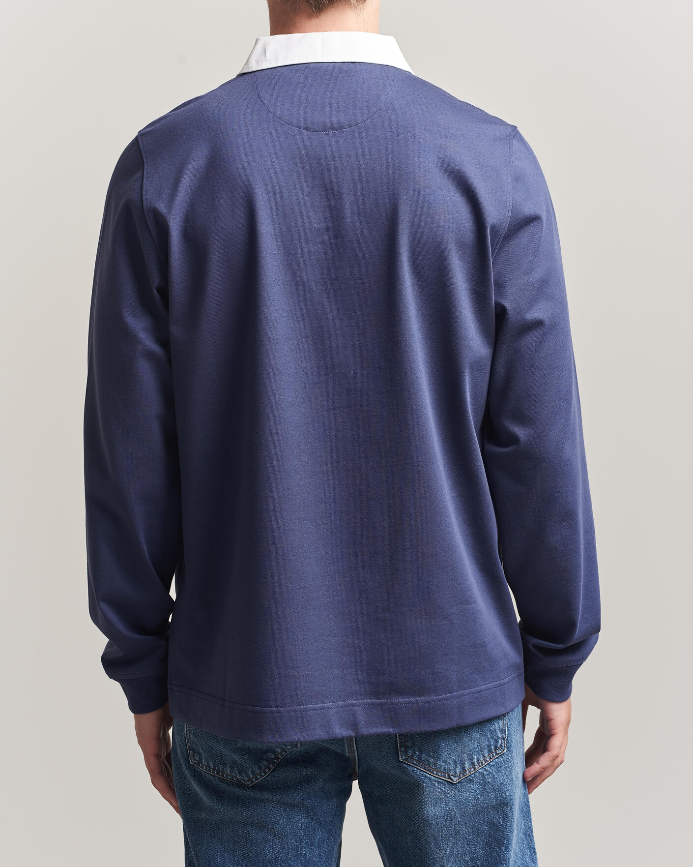 Hombres | Jerséis y prendas de punto | PS Paul Smith | Organic Cotton Rugger Blue