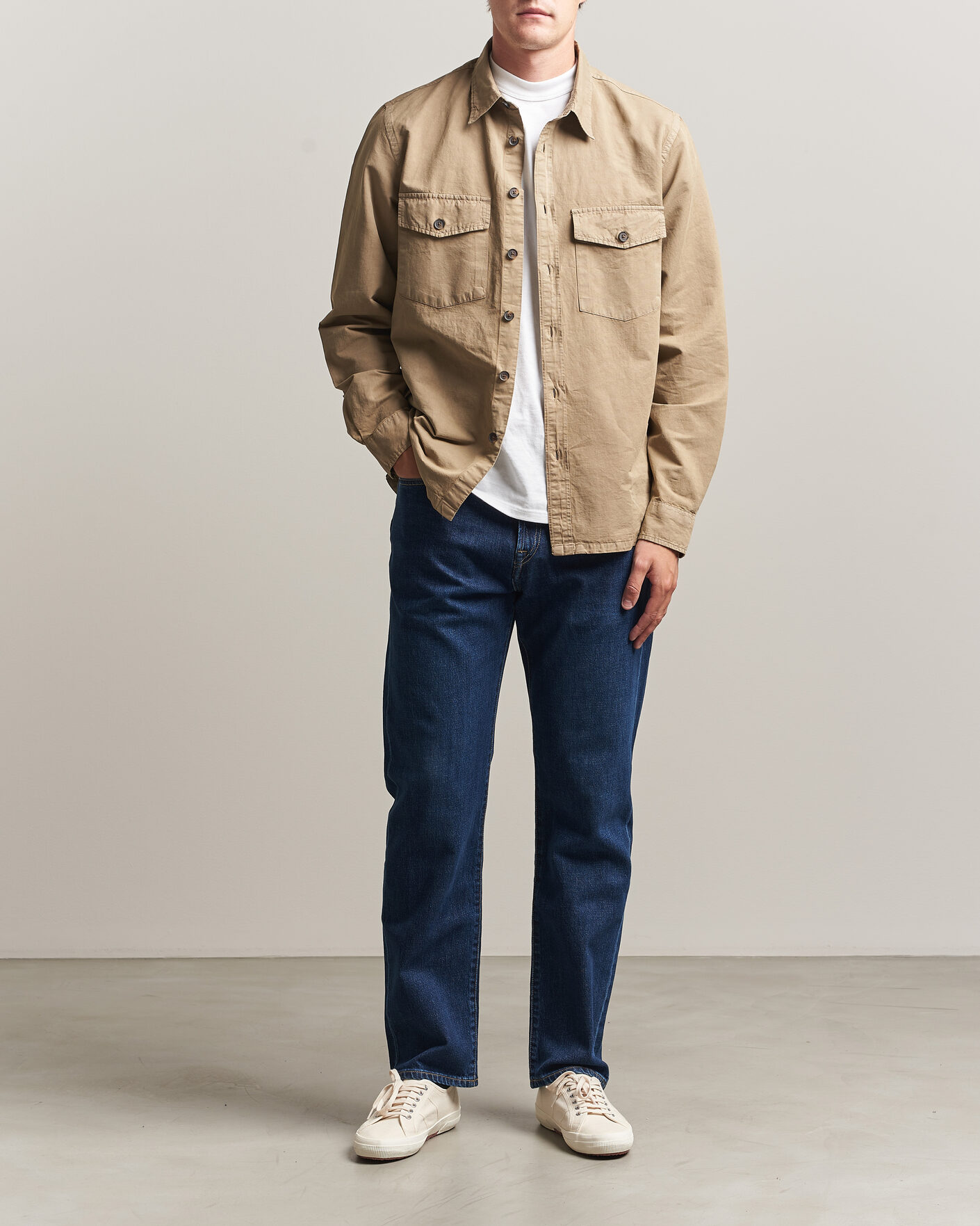 Hombres | Vaqueros | PS Paul Smith | Relaxed Tapered Fit Jeans Dark Blue