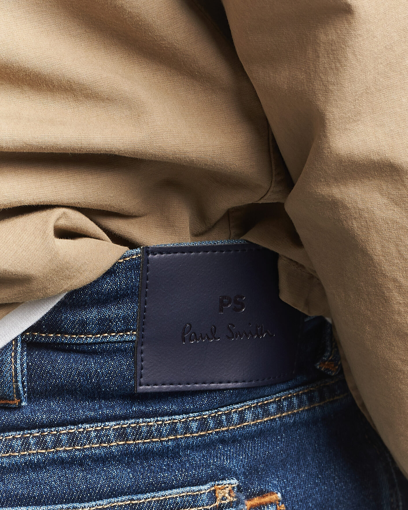 Hombres | Vaqueros | PS Paul Smith | Relaxed Tapered Fit Jeans Dark Blue