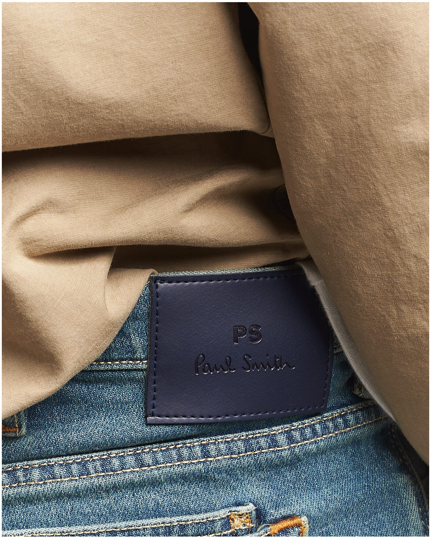 Hombres | Vaqueros | PS Paul Smith | Relaxed Tapered Fit Jeans Vintage Blue