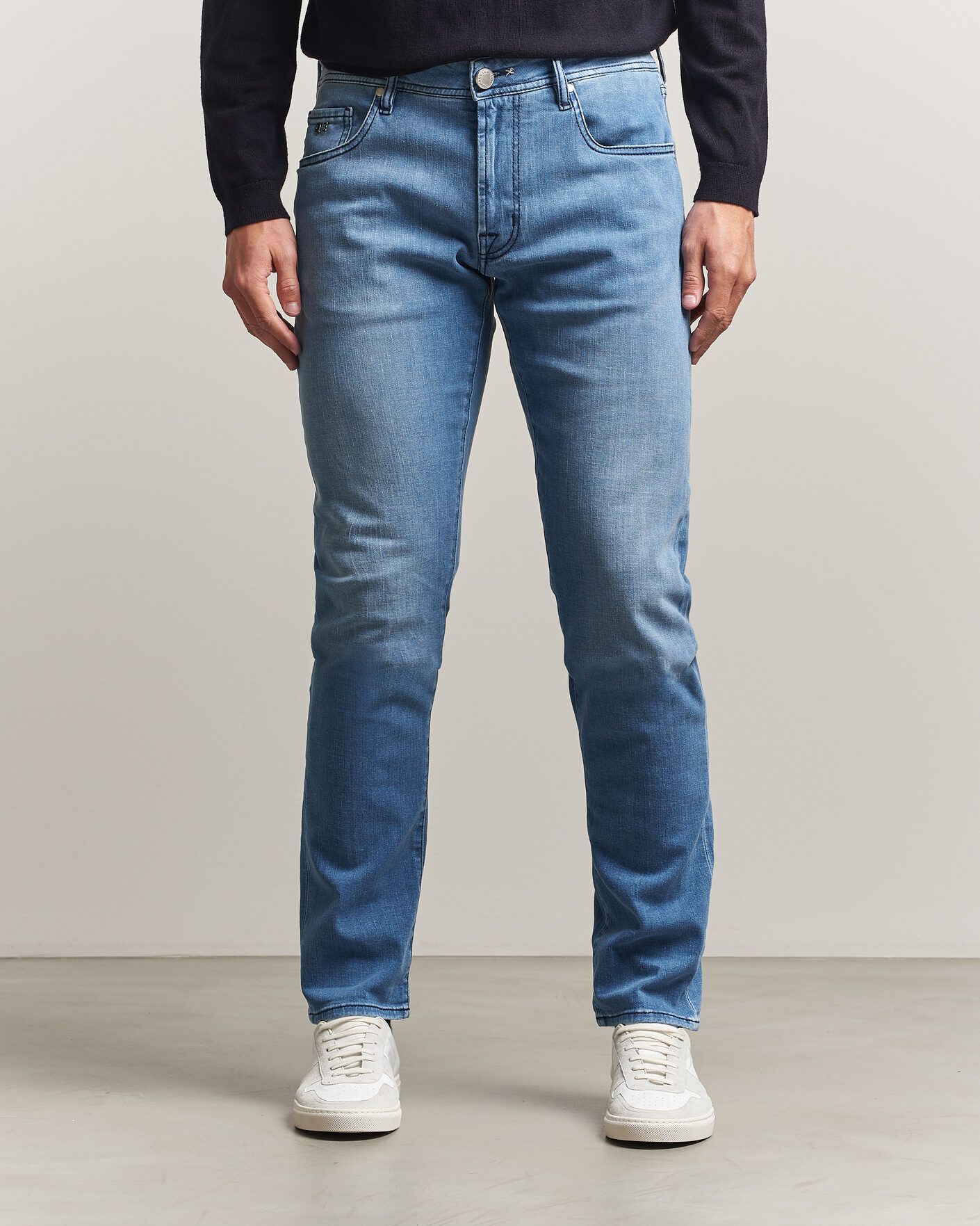 Hombres | Vaqueros | Tramarossa | Michelangelo Stretch Relax Jeans Light Blue