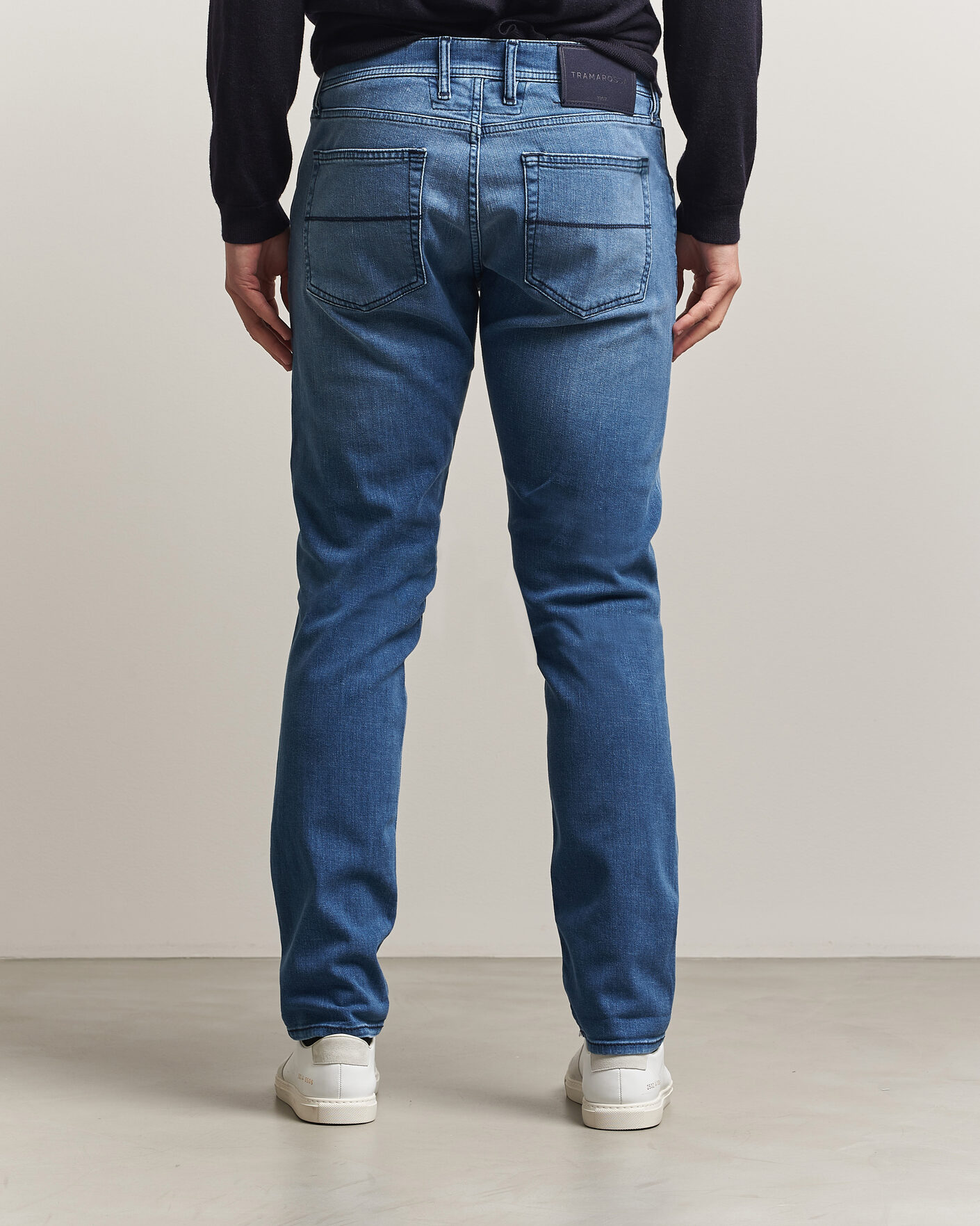 Hombres | Vaqueros | Tramarossa | Michelangelo Stretch Relax Jeans Mid Blue