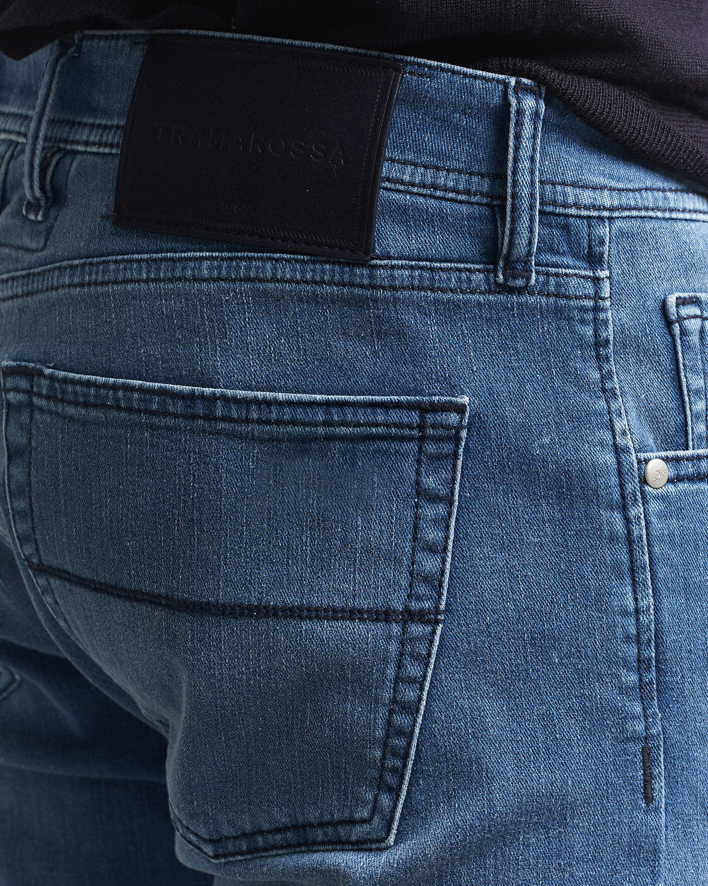 Hombres | Vaqueros | Tramarossa | Michelangelo Stretch Relax Jeans Mid Blue