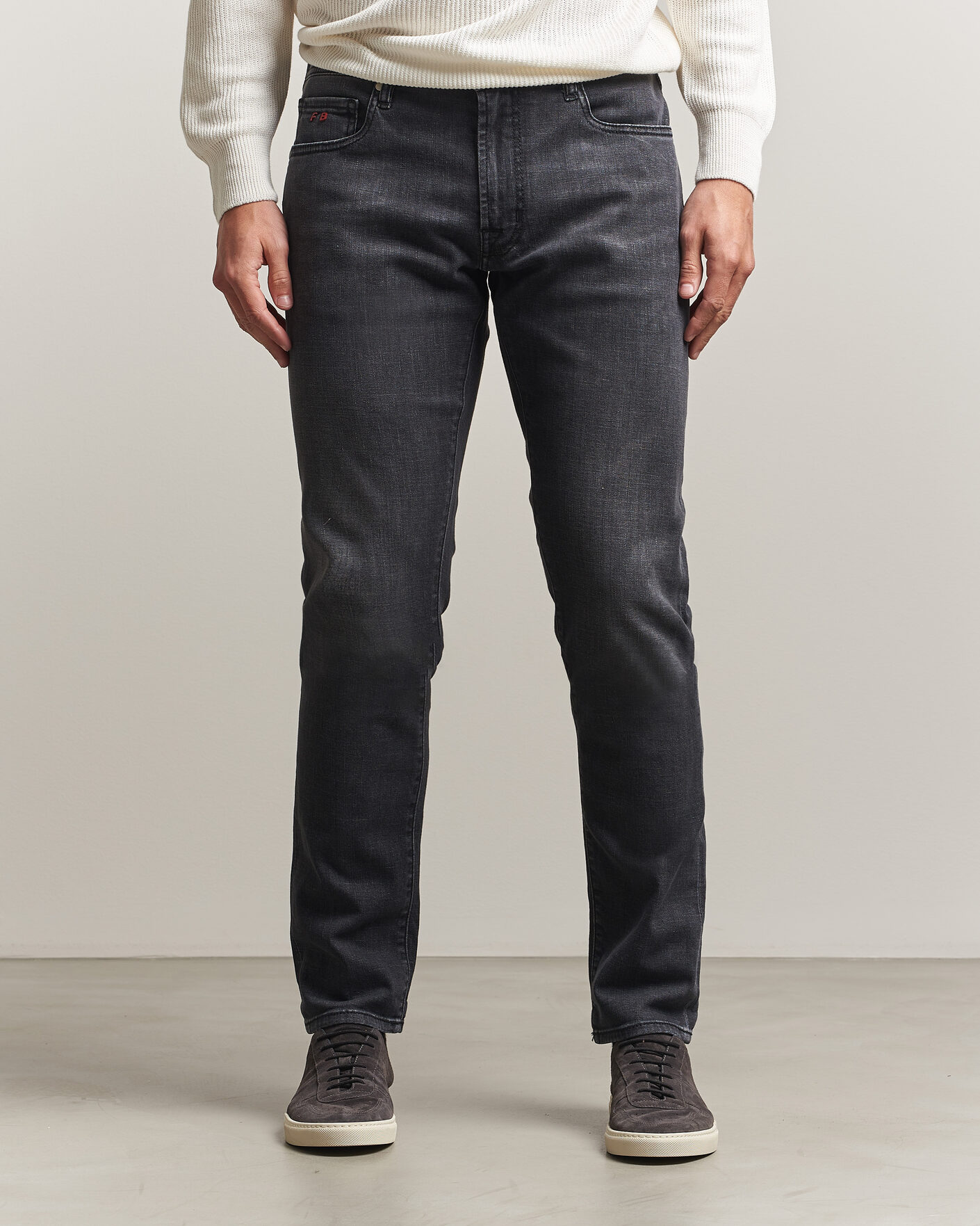 Hombres | Vaqueros | Tramarossa | Michelangelo Stretch Relax Jeans Carbon Grey