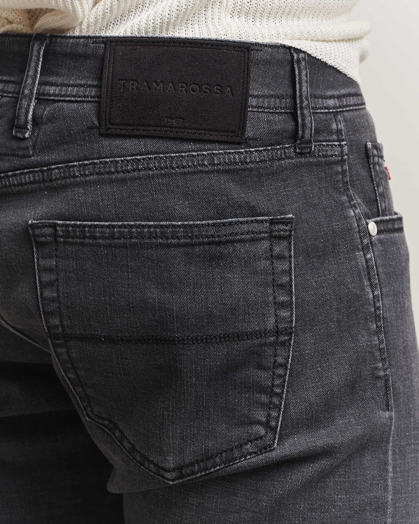 Hombres | Vaqueros | Tramarossa | Michelangelo Stretch Relax Jeans Carbon Grey
