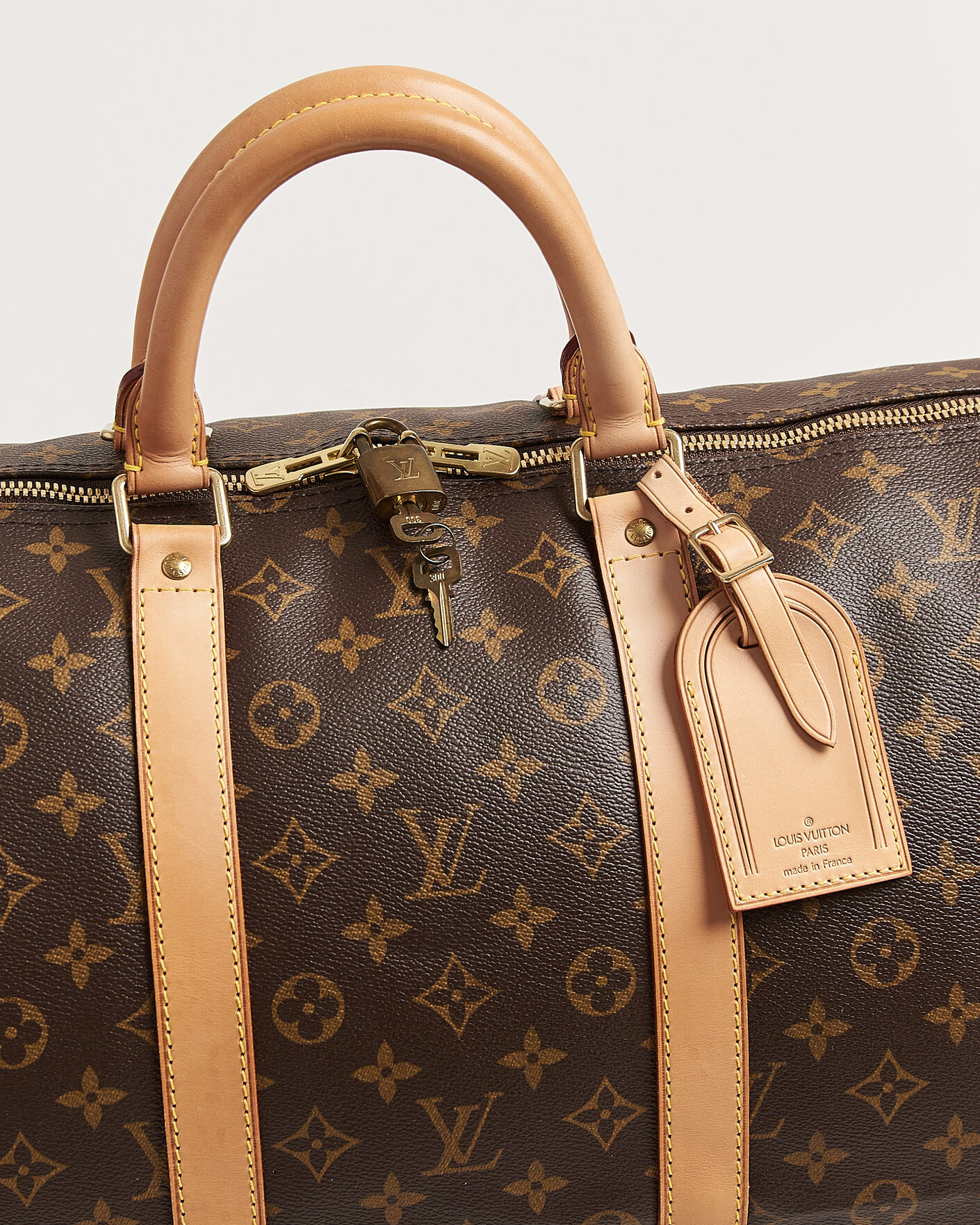 Hombres | Pre-Owned & Vintage Bags | Louis Vuitton Pre-Owned | Keepall 55 Bandouliére Monogram