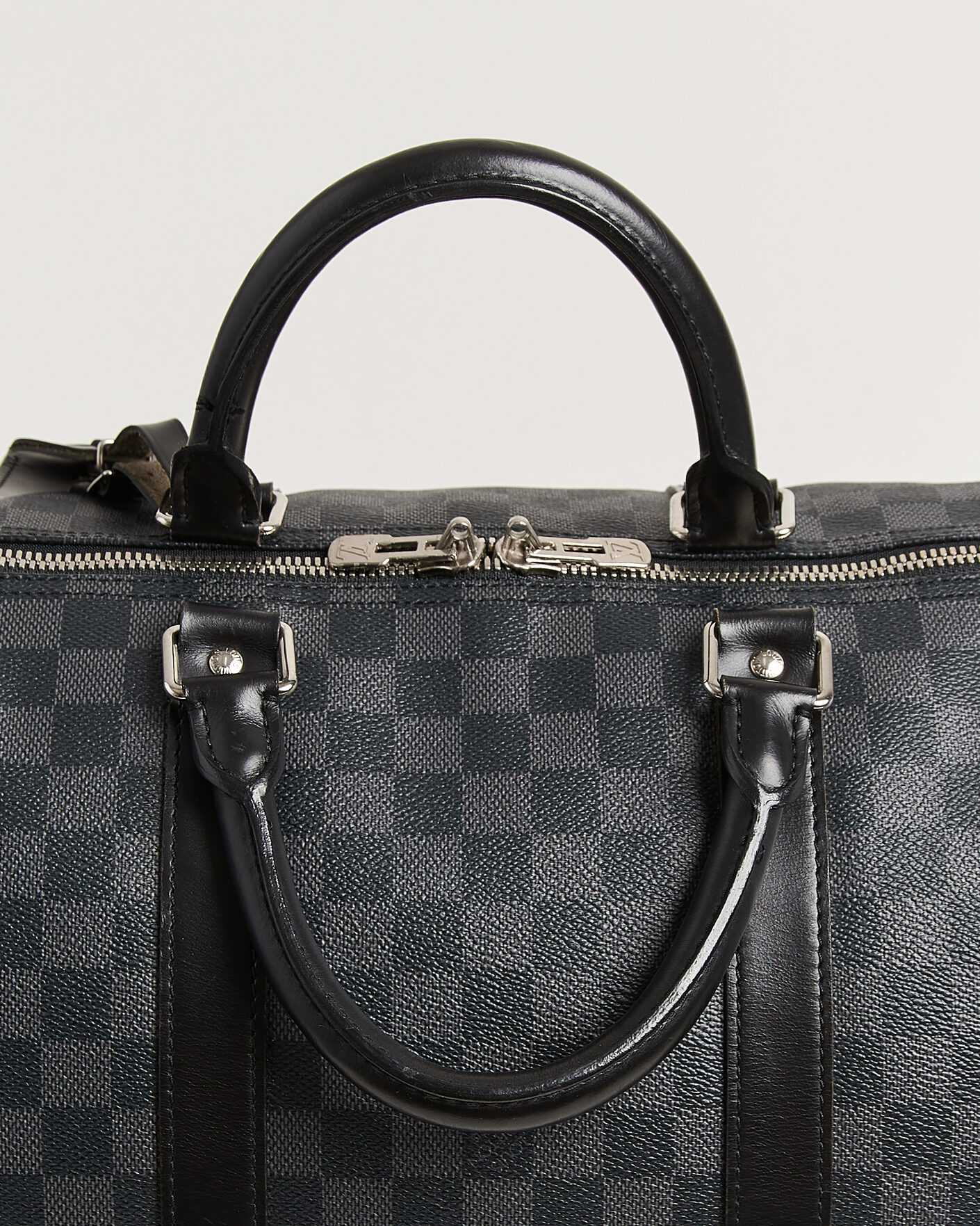 Hombres | Pre-Owned & Vintage Bags | Louis Vuitton Pre-Owned | Keepall 55 Bandouliére Damier Graphite